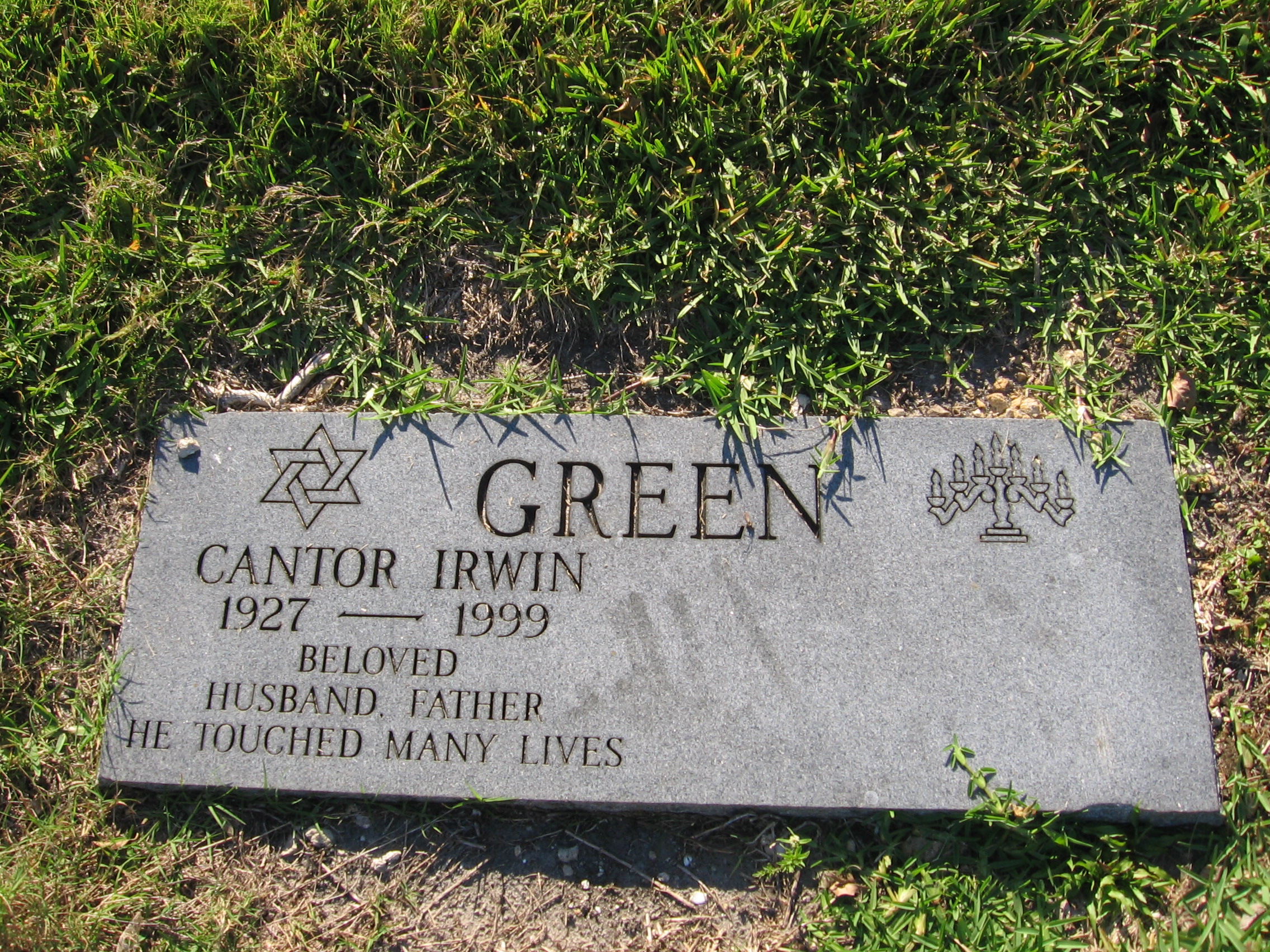 Cantor Irwin Green