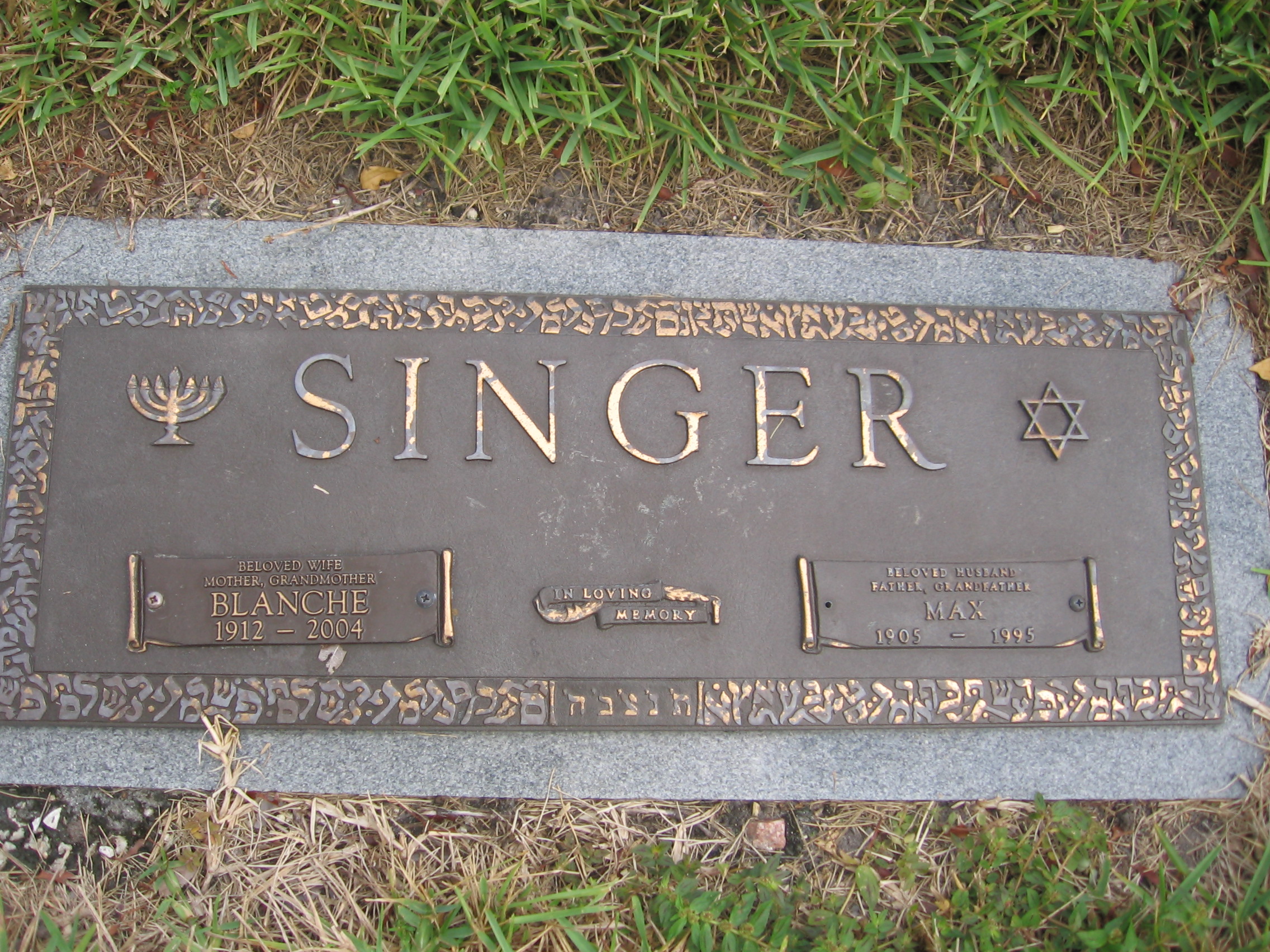 Blanche Singer