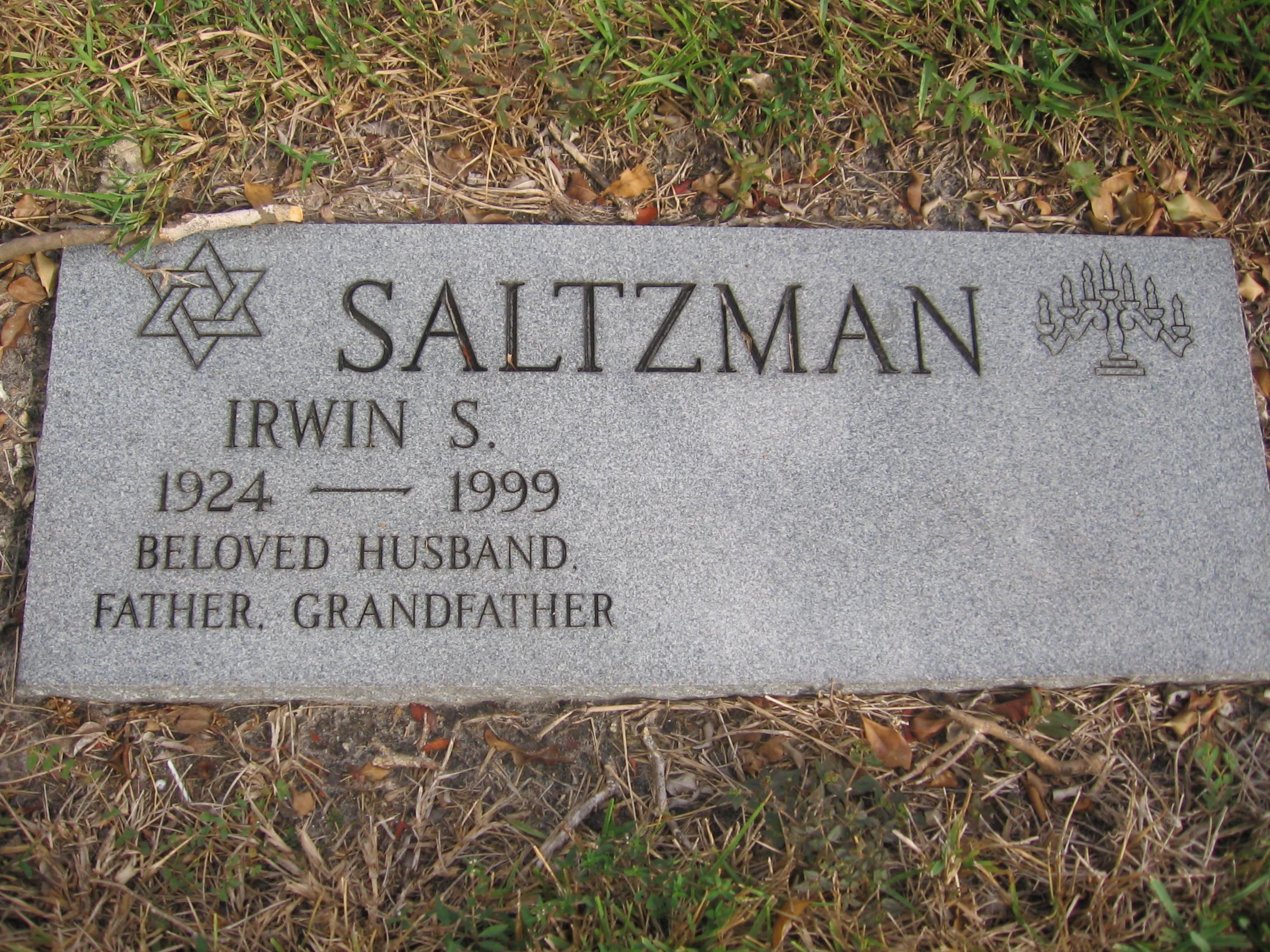 Irwin S Saltzman