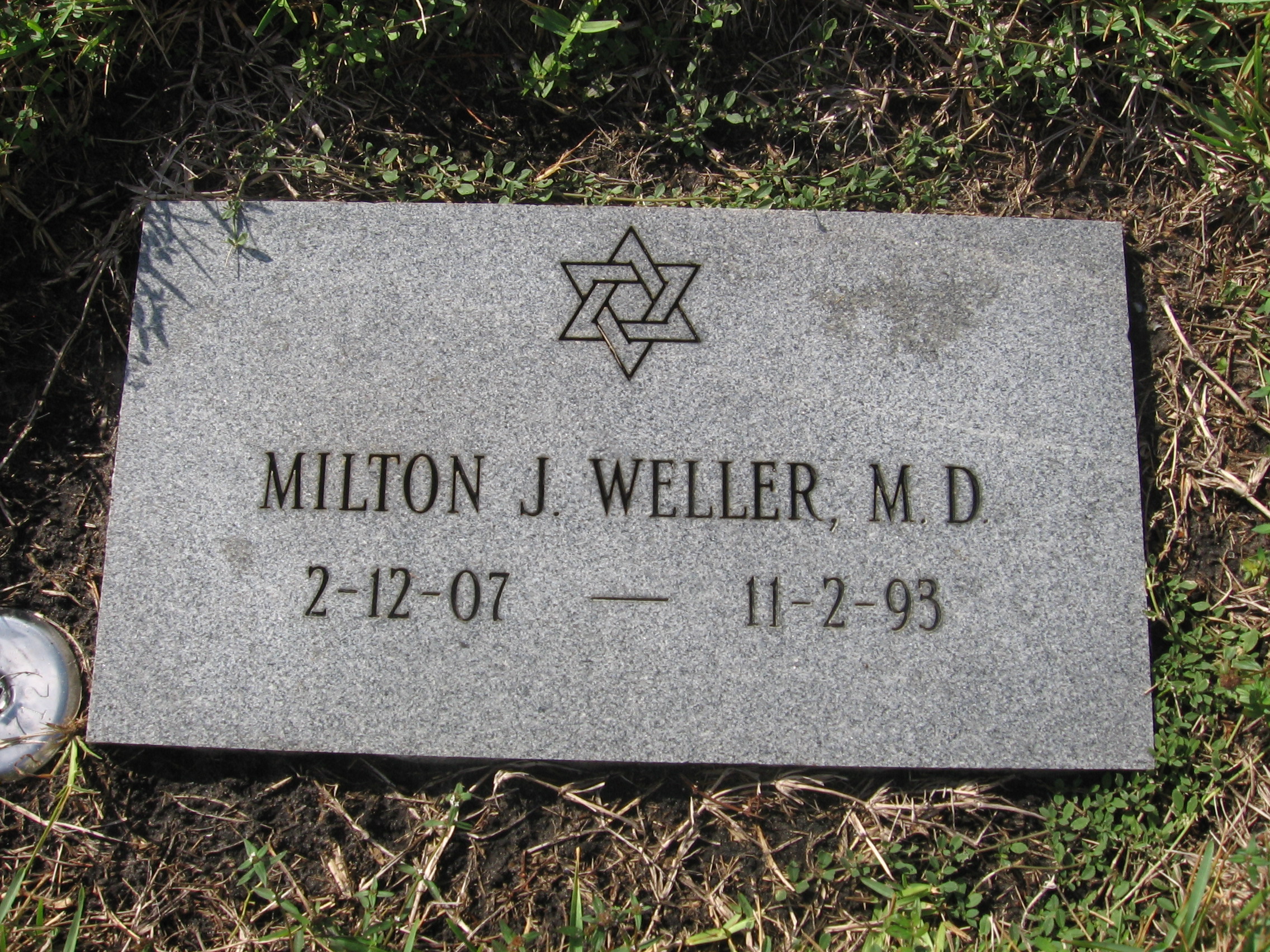 Milton J Weller