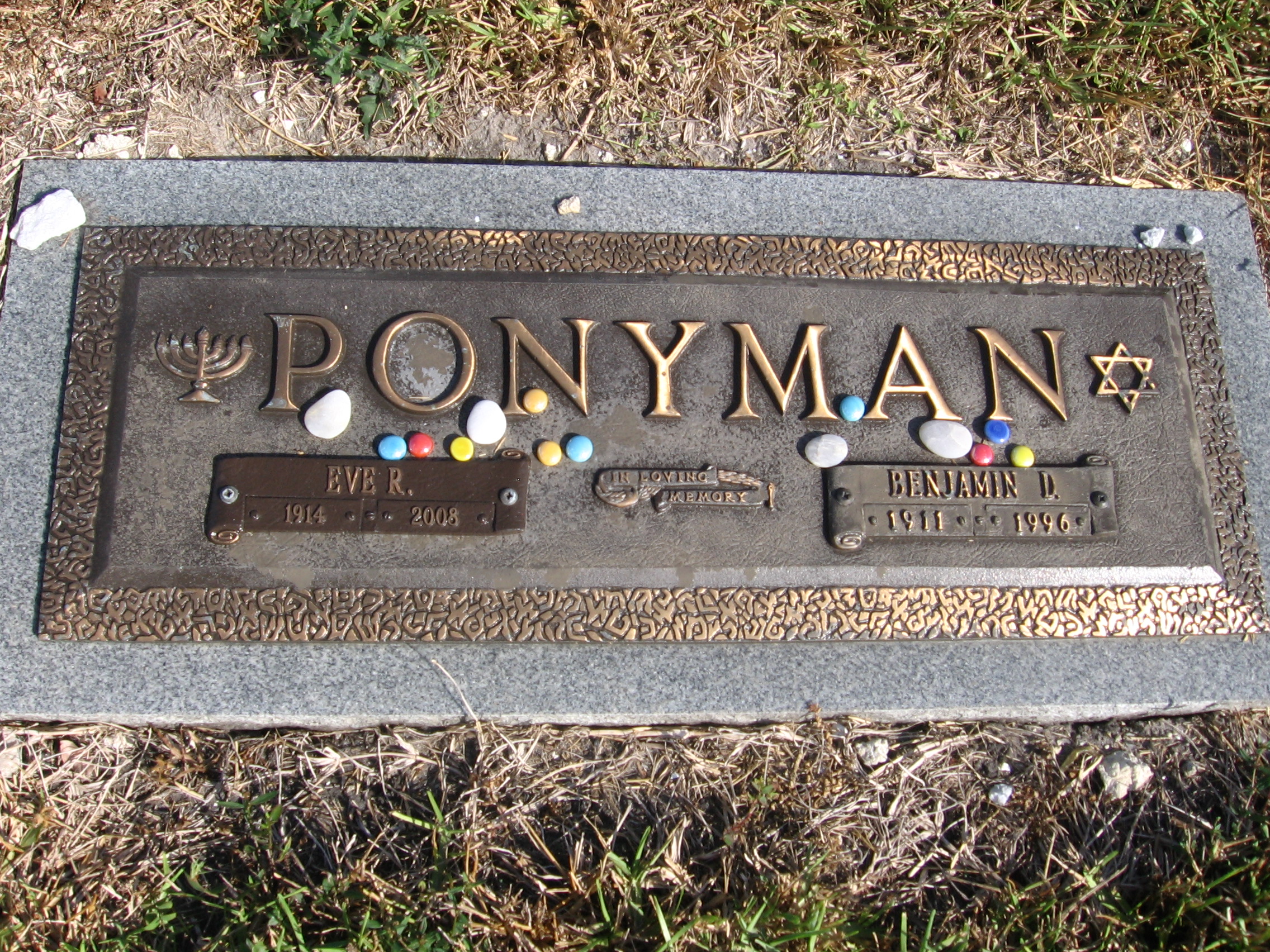Benjamin D Ponyman