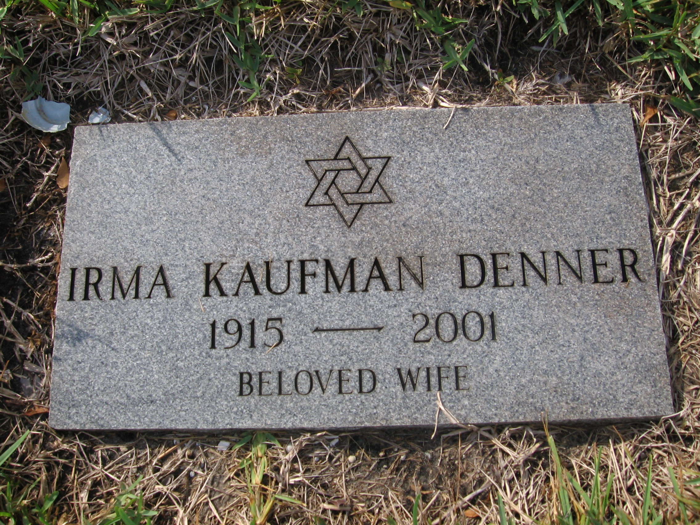 Irma Kaufman Denner