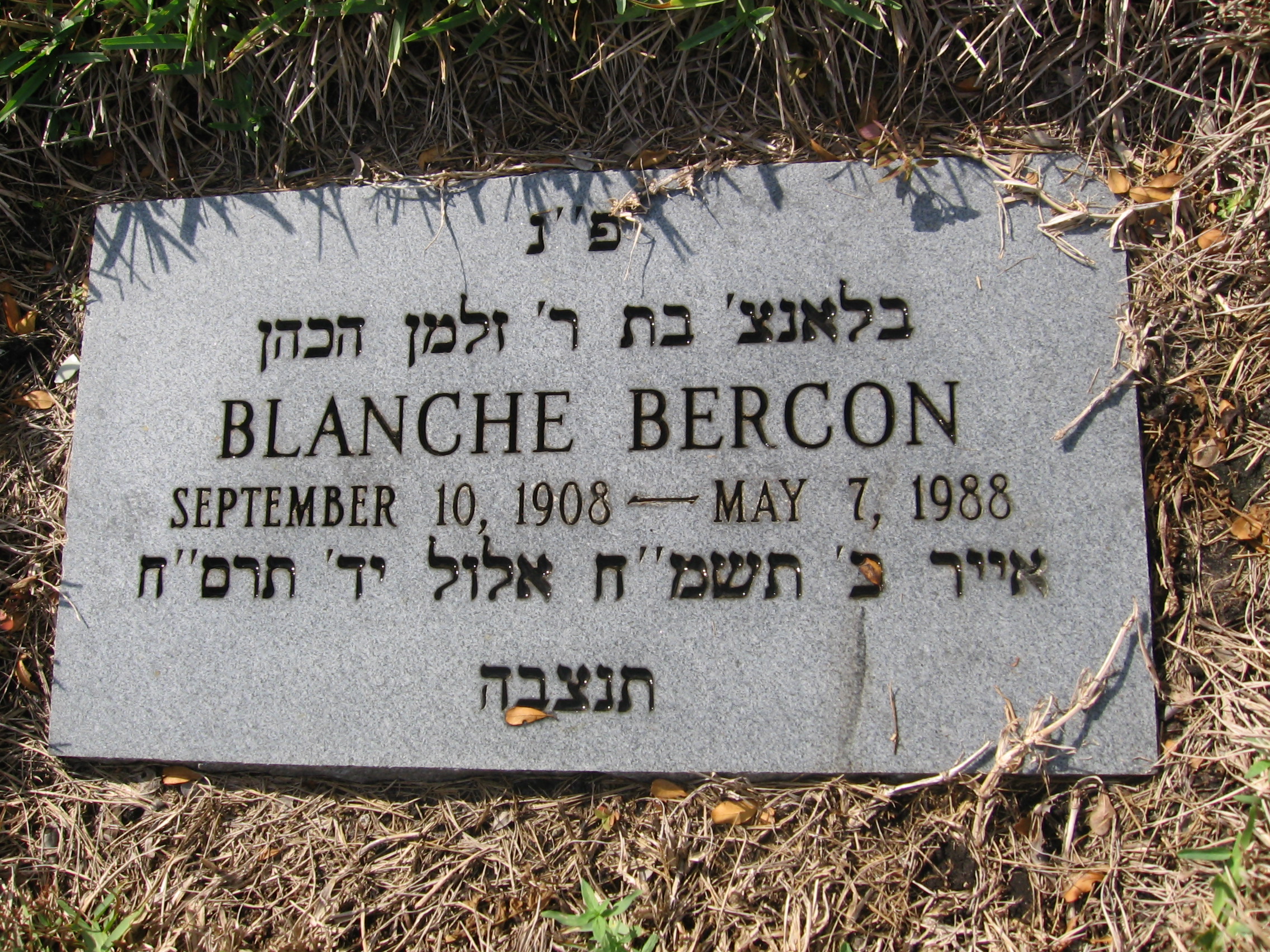 Blanche Bercon