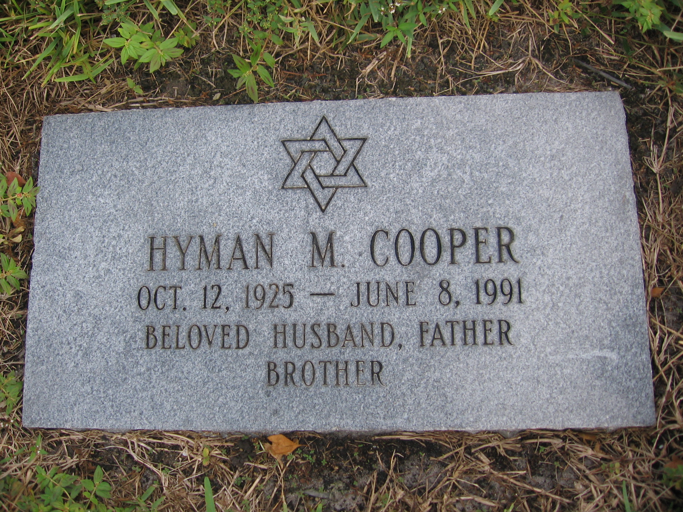 Hyman M Cooper