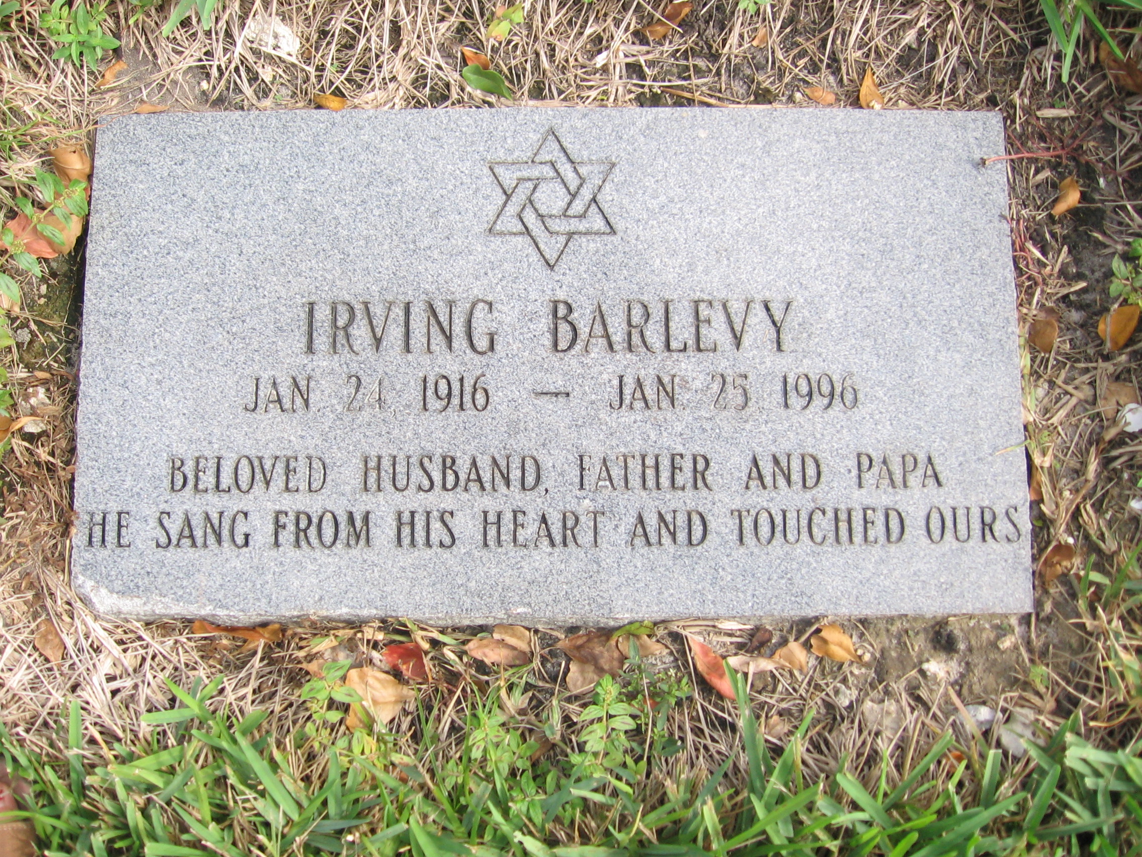 Irving Barlevy