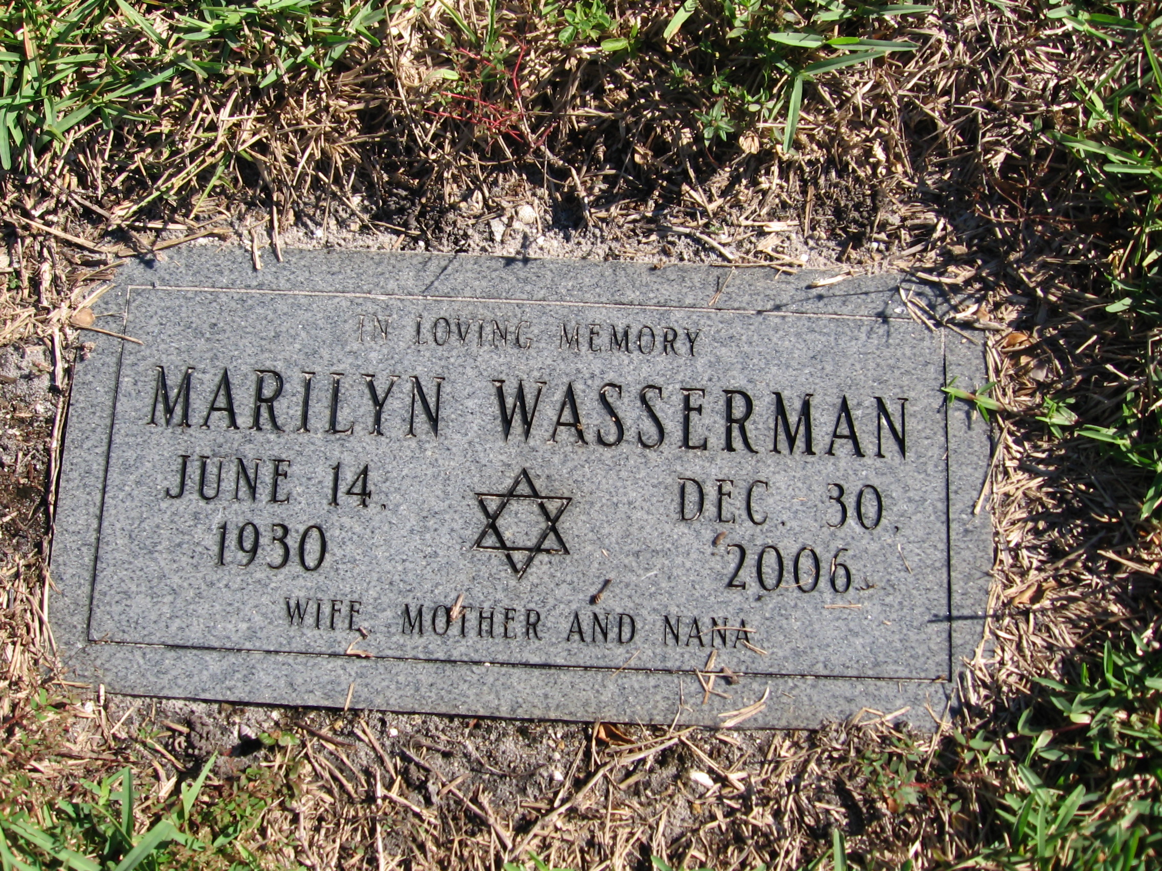 Marilyn Wasserman