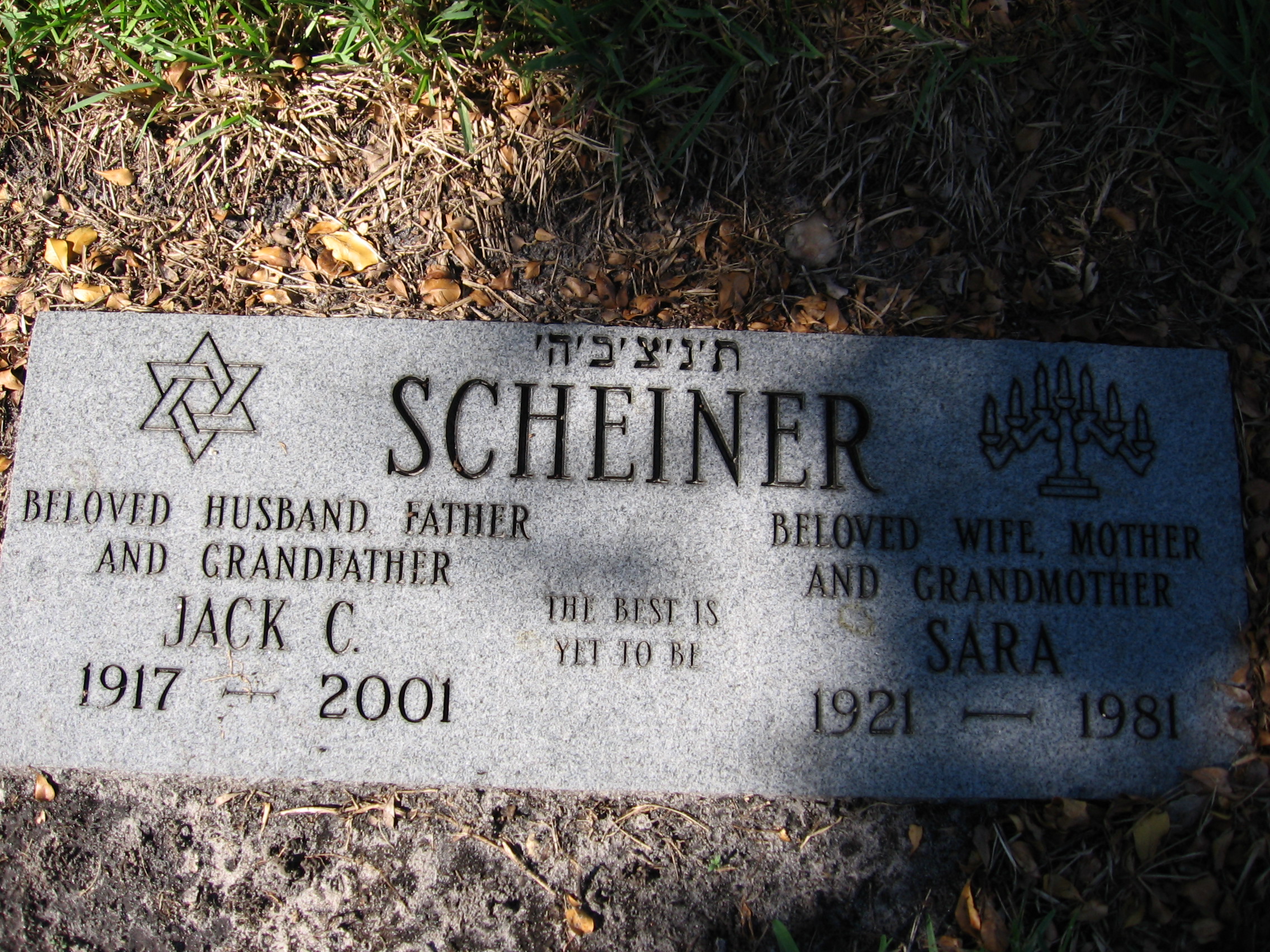 Jack C Scheiner
