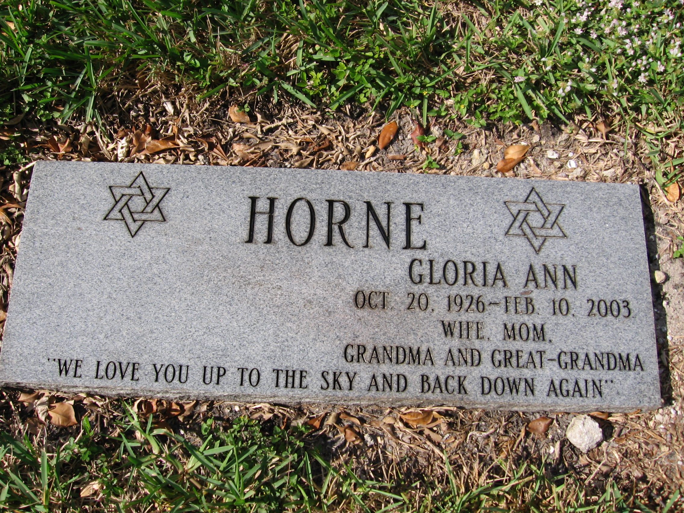 Gloria Ann Horne