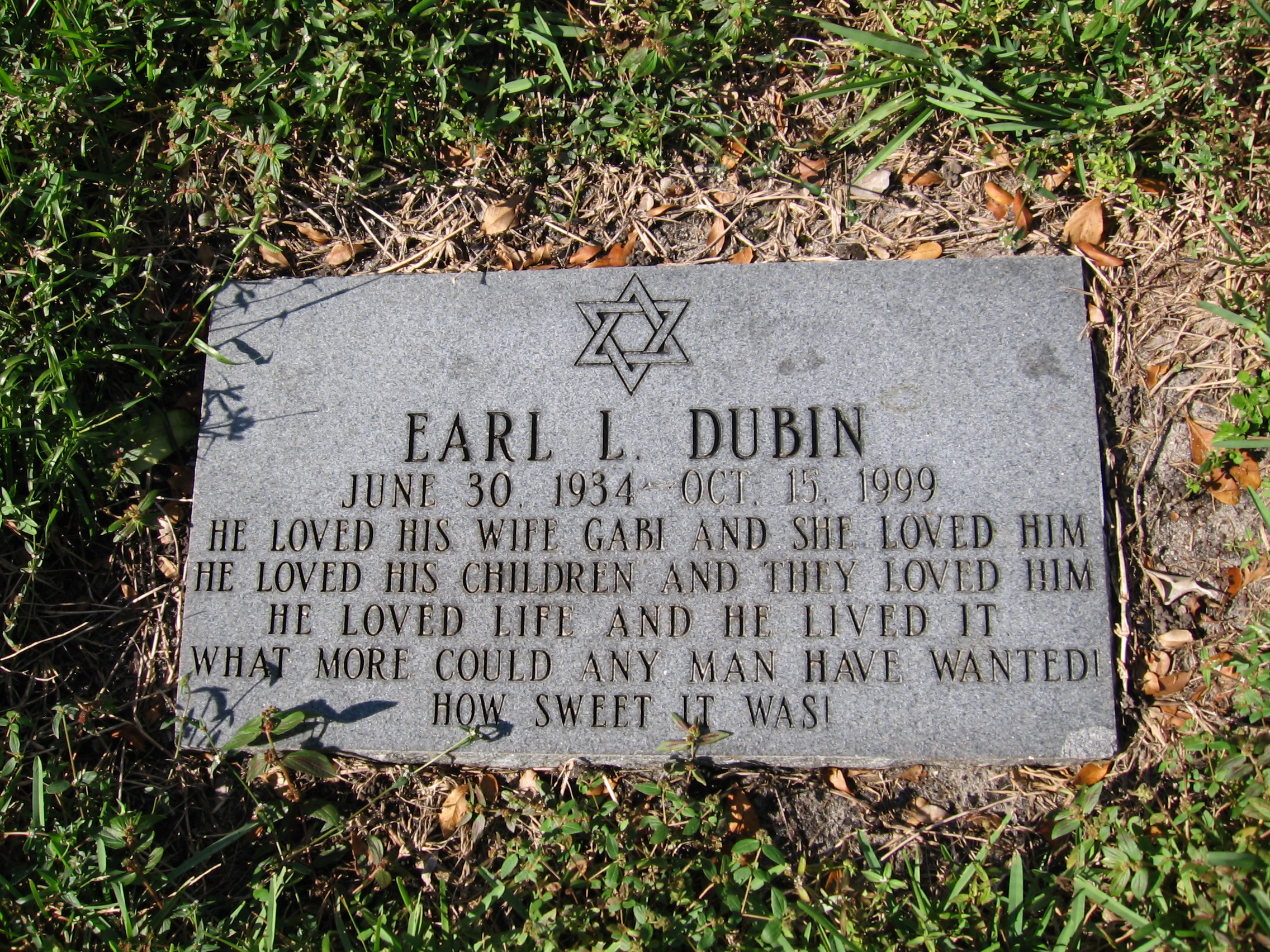 Earl L Dubin