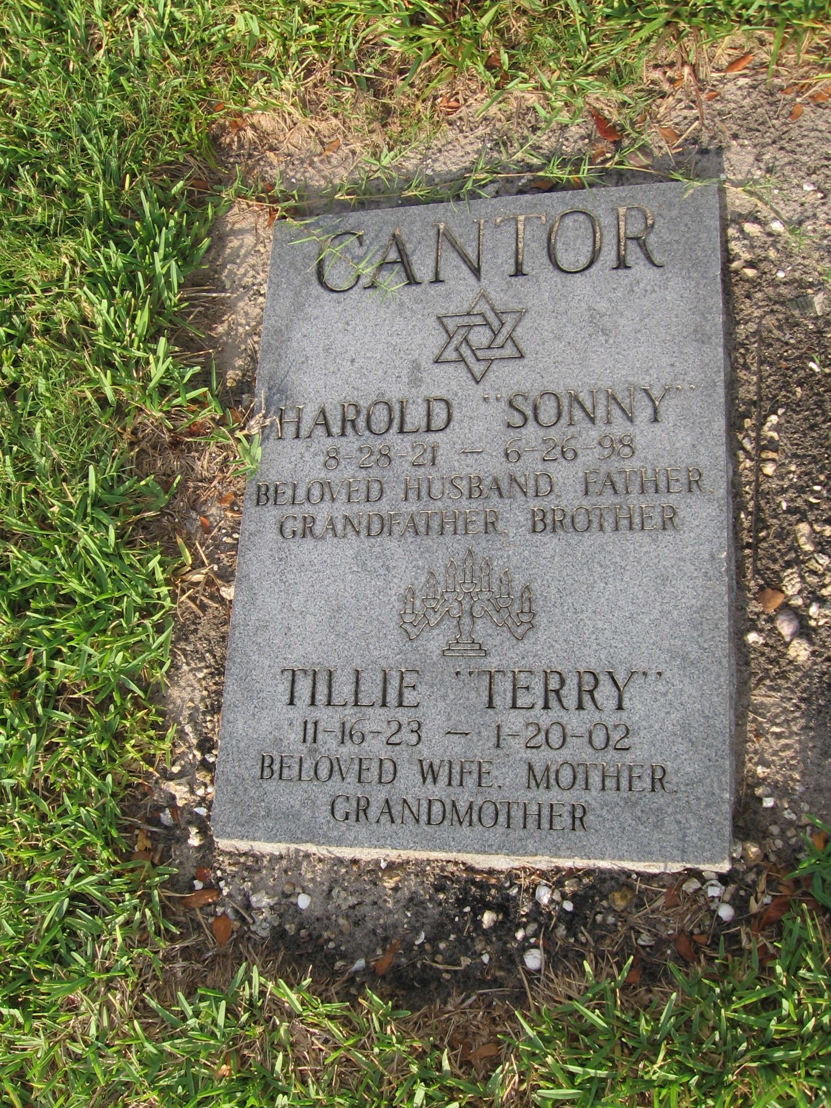 Harold "Sonny" Cantor