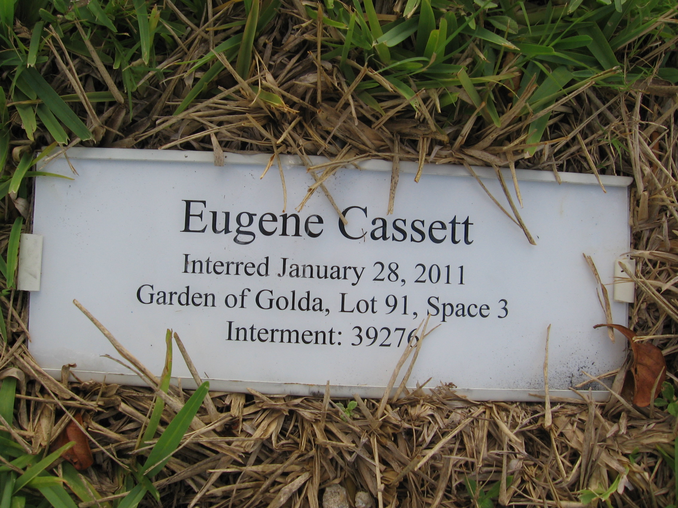 Eugene Cassett