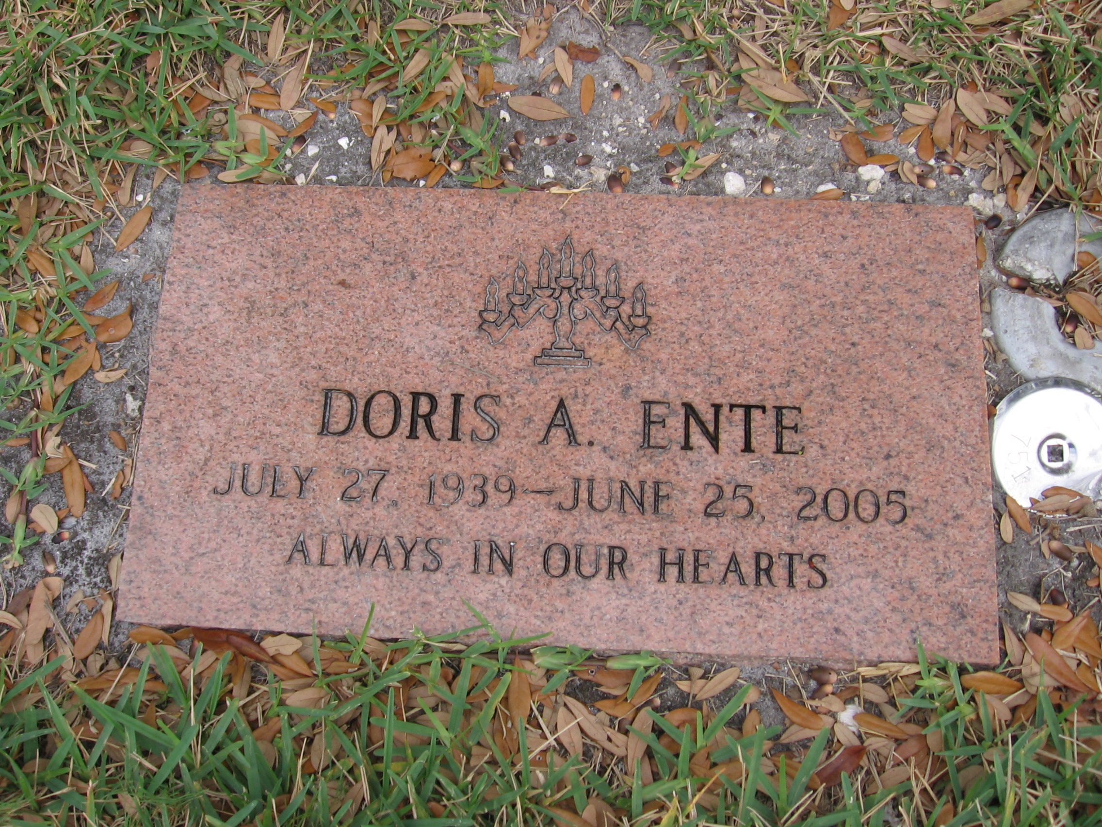 Doris A Ente