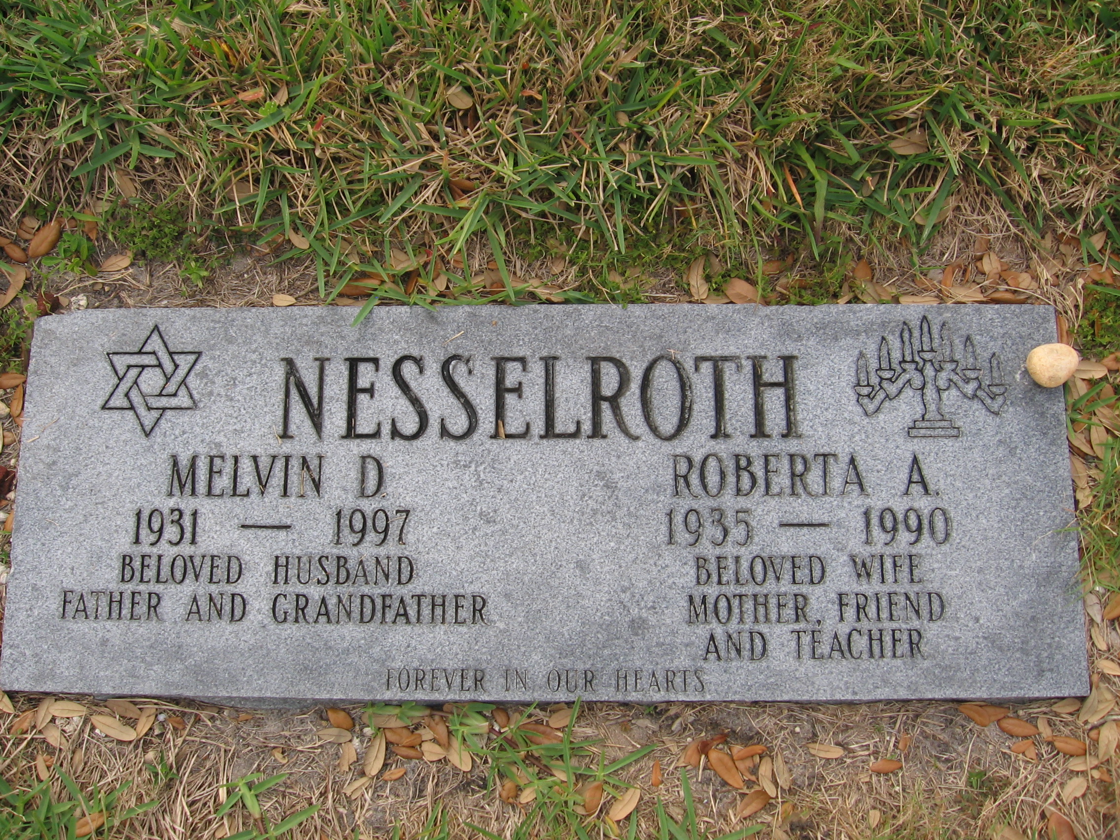 Melvin D Nesselroth
