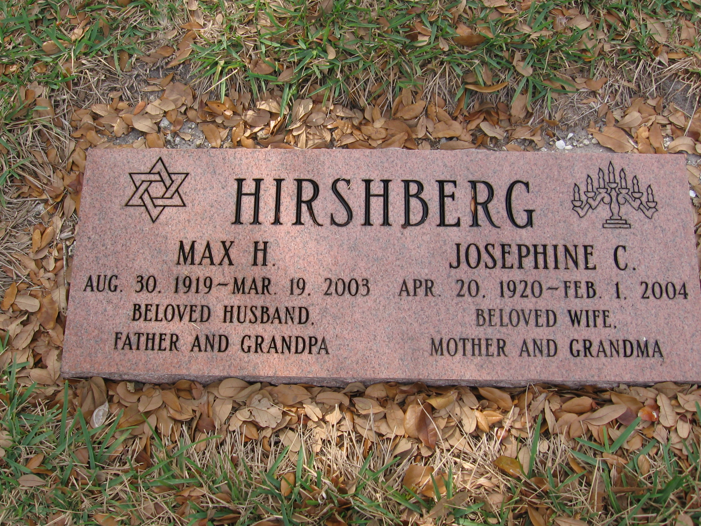 Josephine C Hirshberg