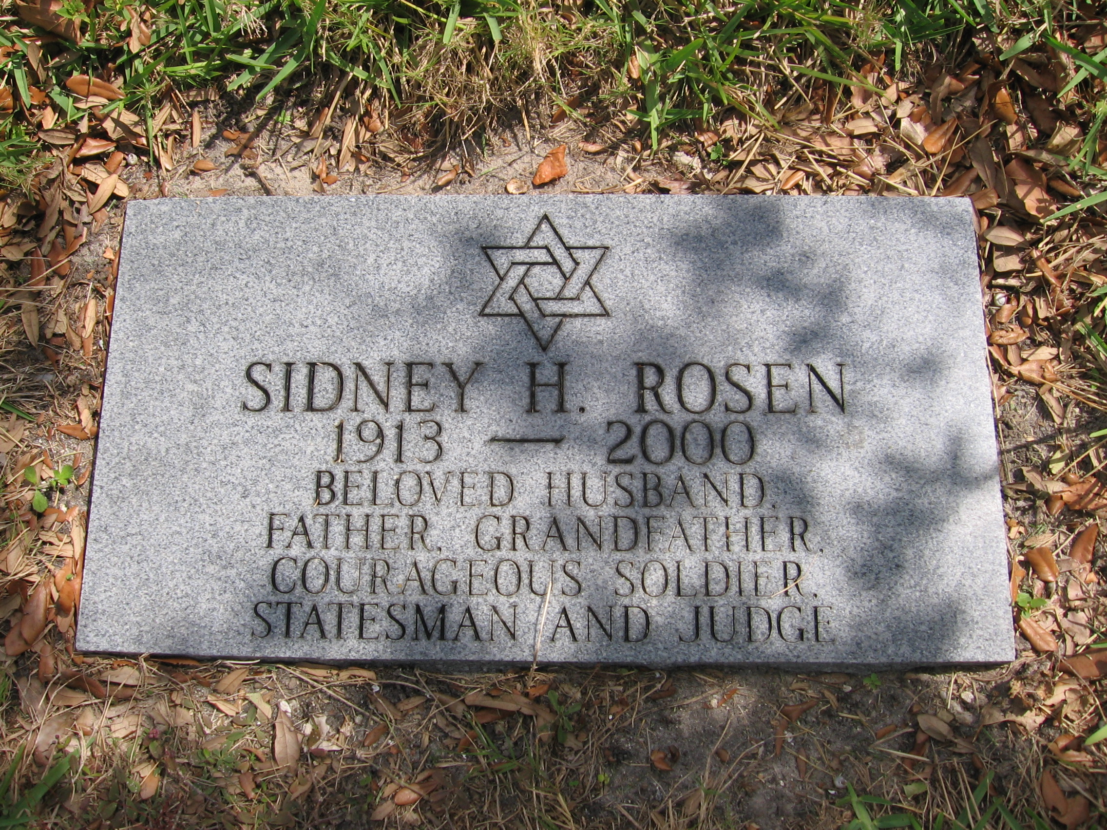 Sidney H Rosen