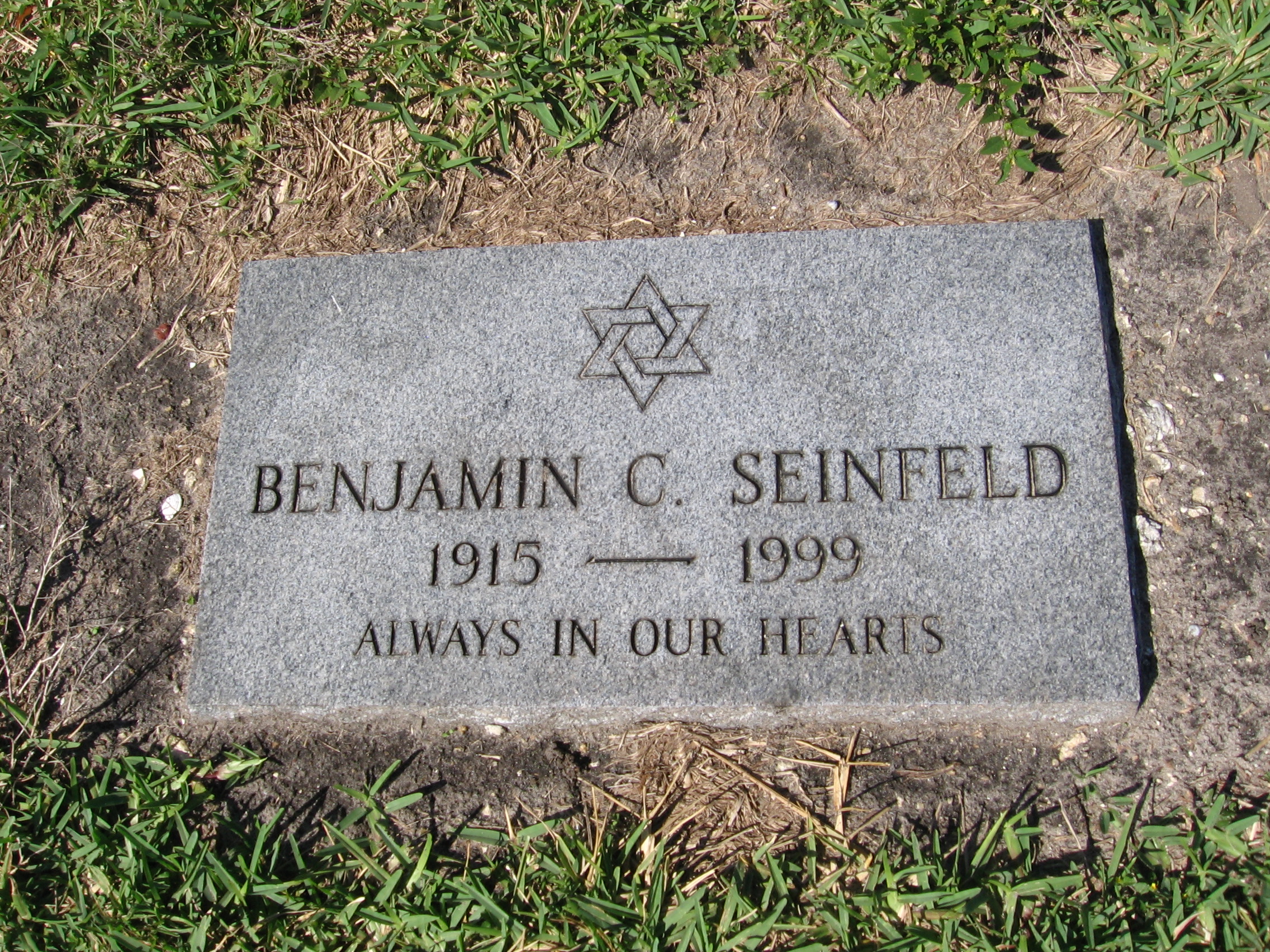 Benjamin C Seinfeld