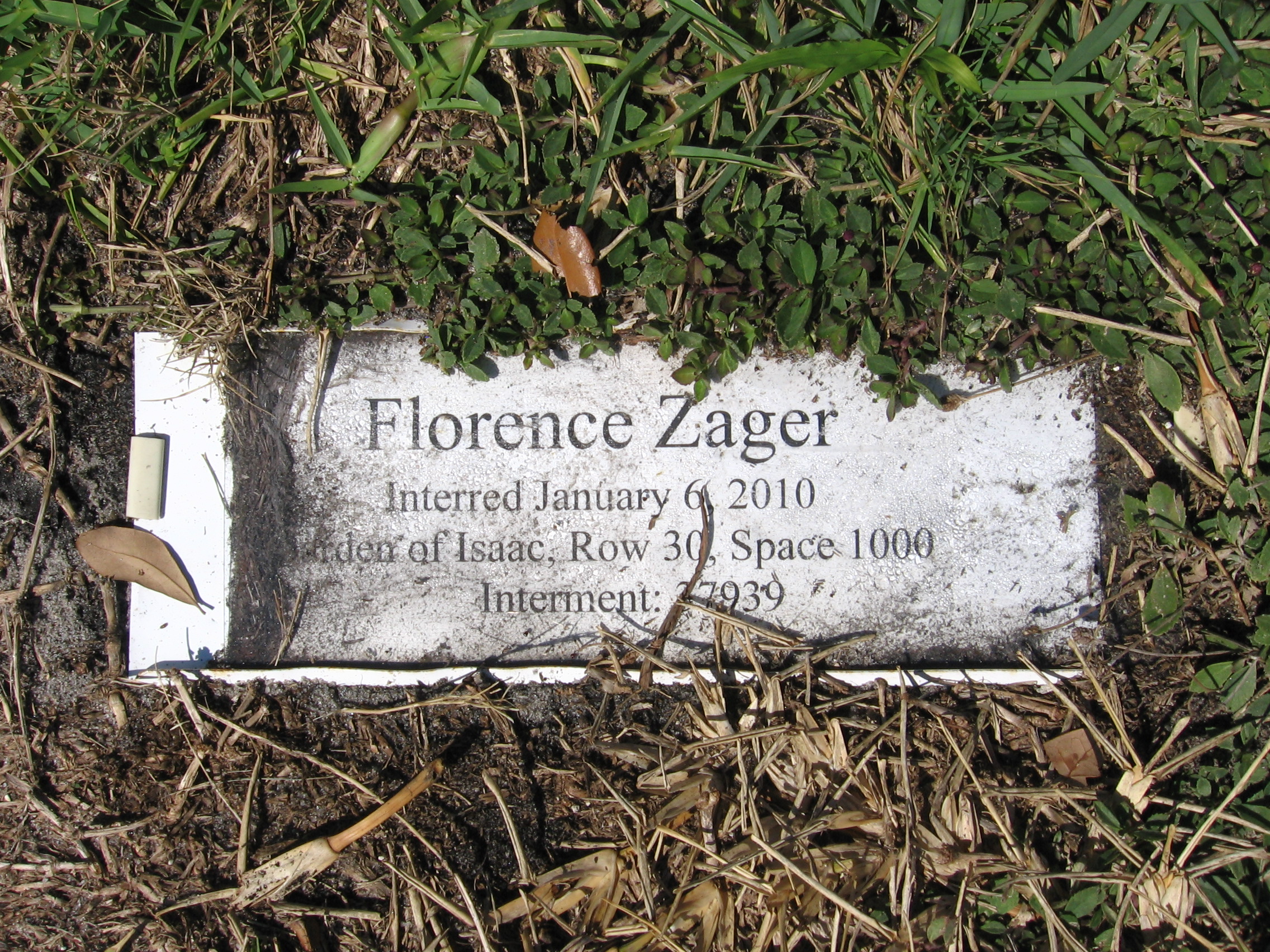 Florence Zager