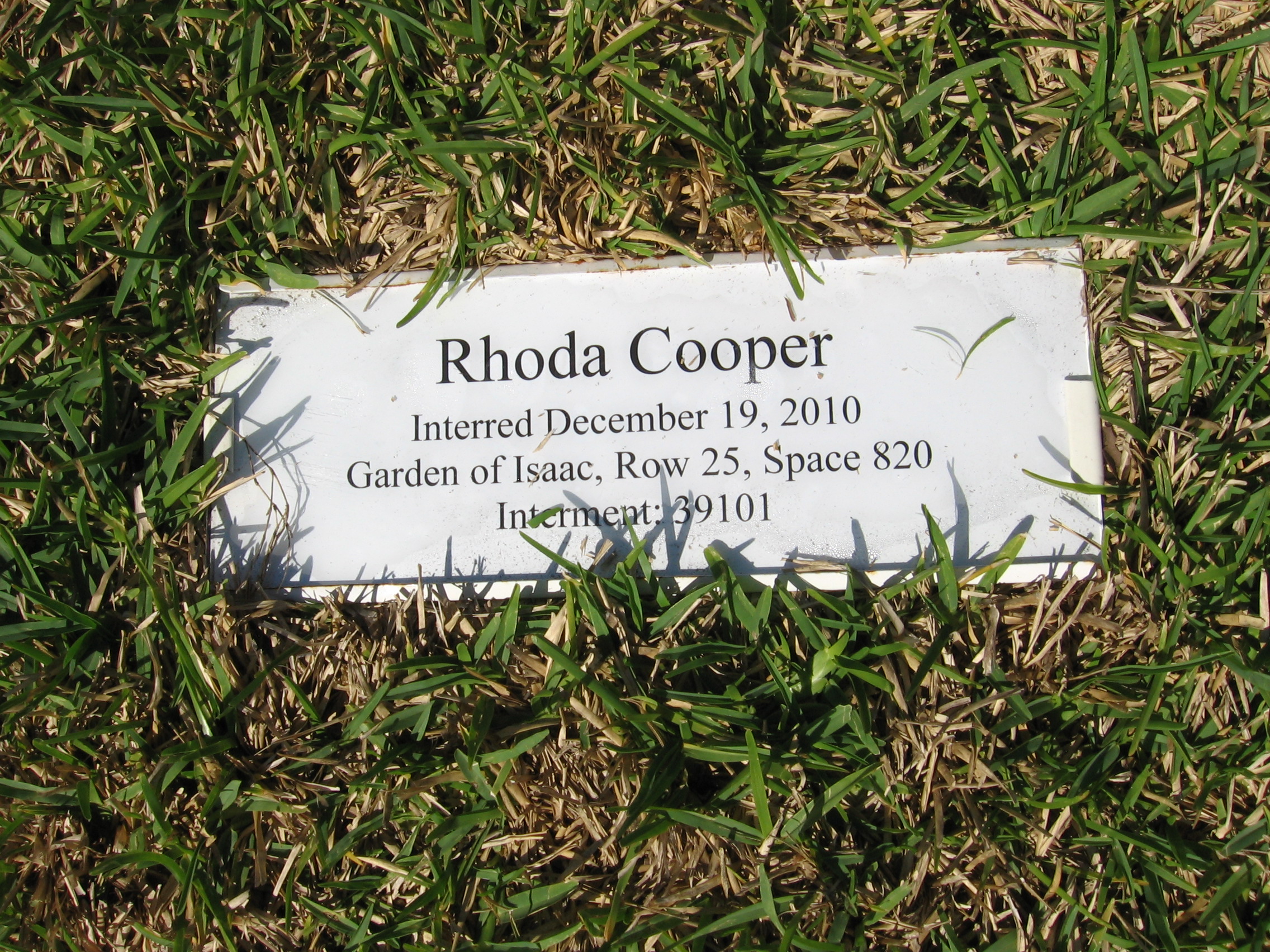 Rhoda Cooper