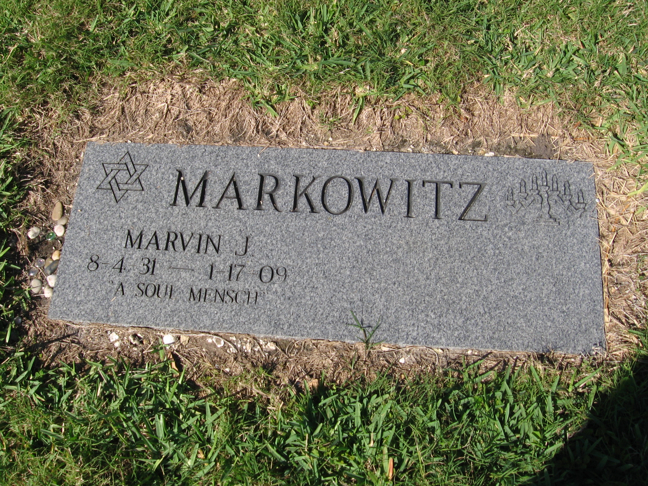 Marvin J Markowitz