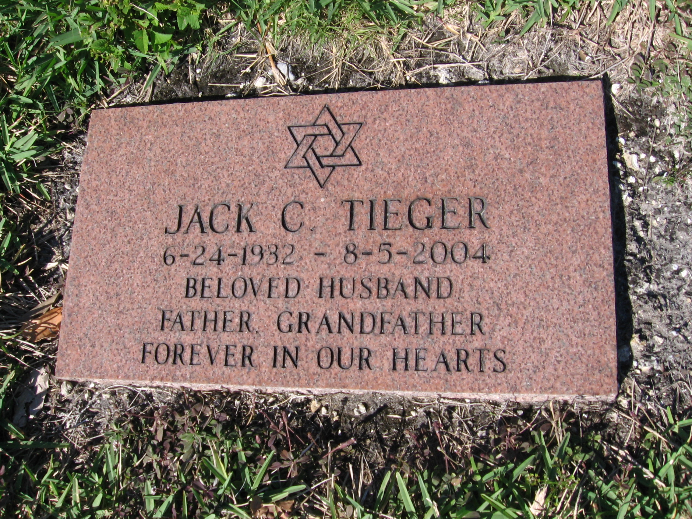 Jack C Tieger