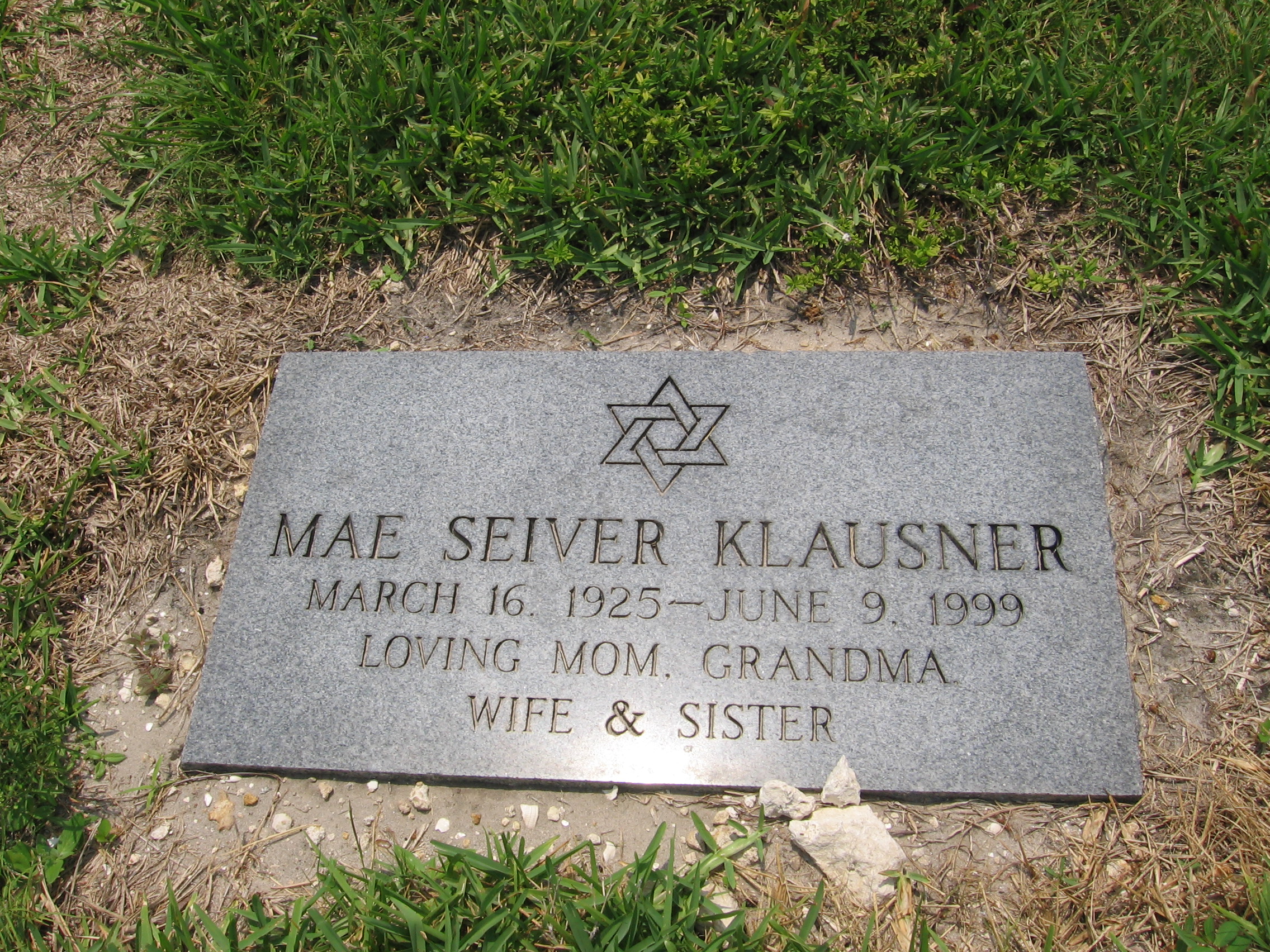 Mae Seiver Klausner