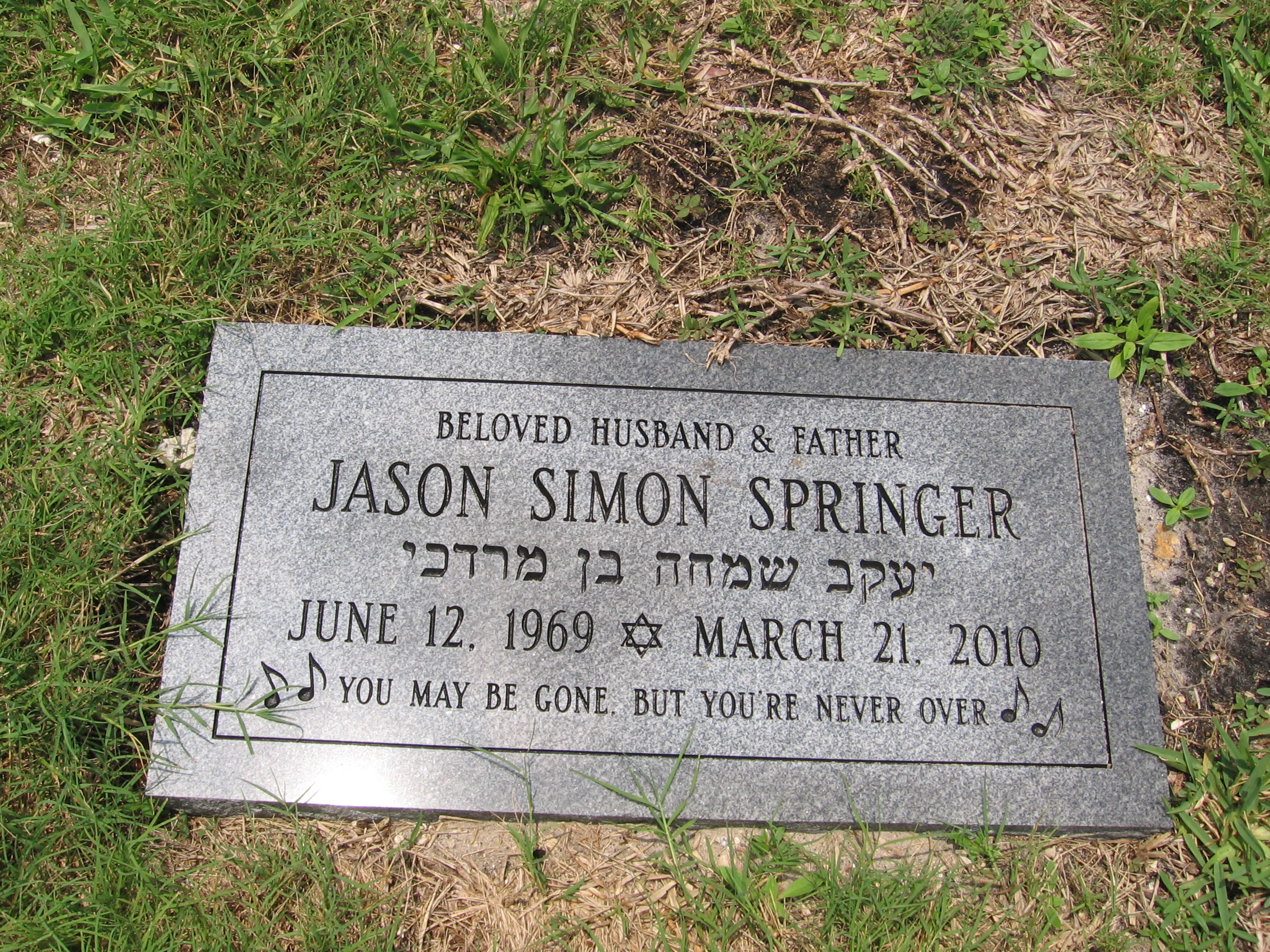 Jason Simon Springer