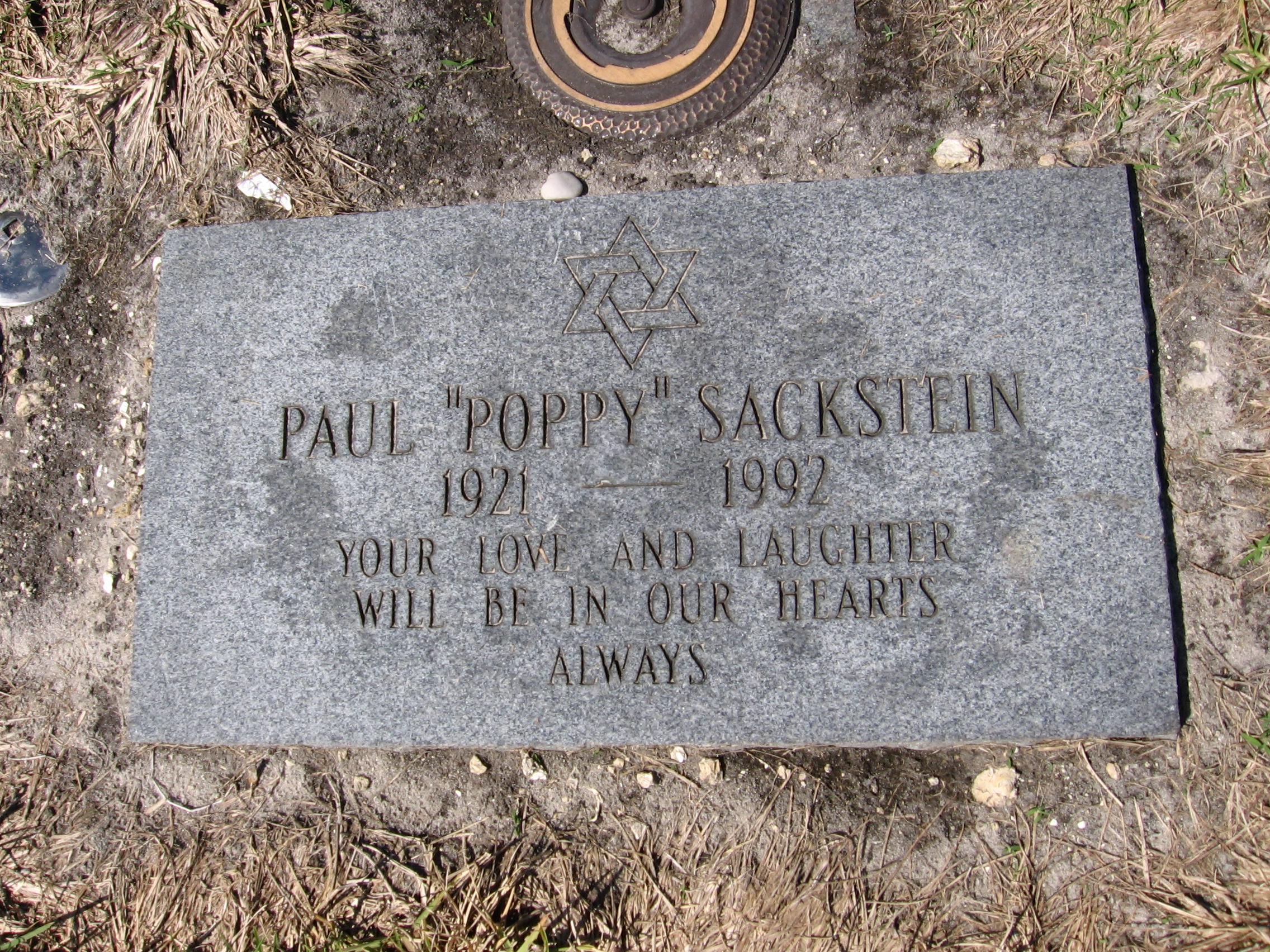 Paul "Poppy" Sackstein