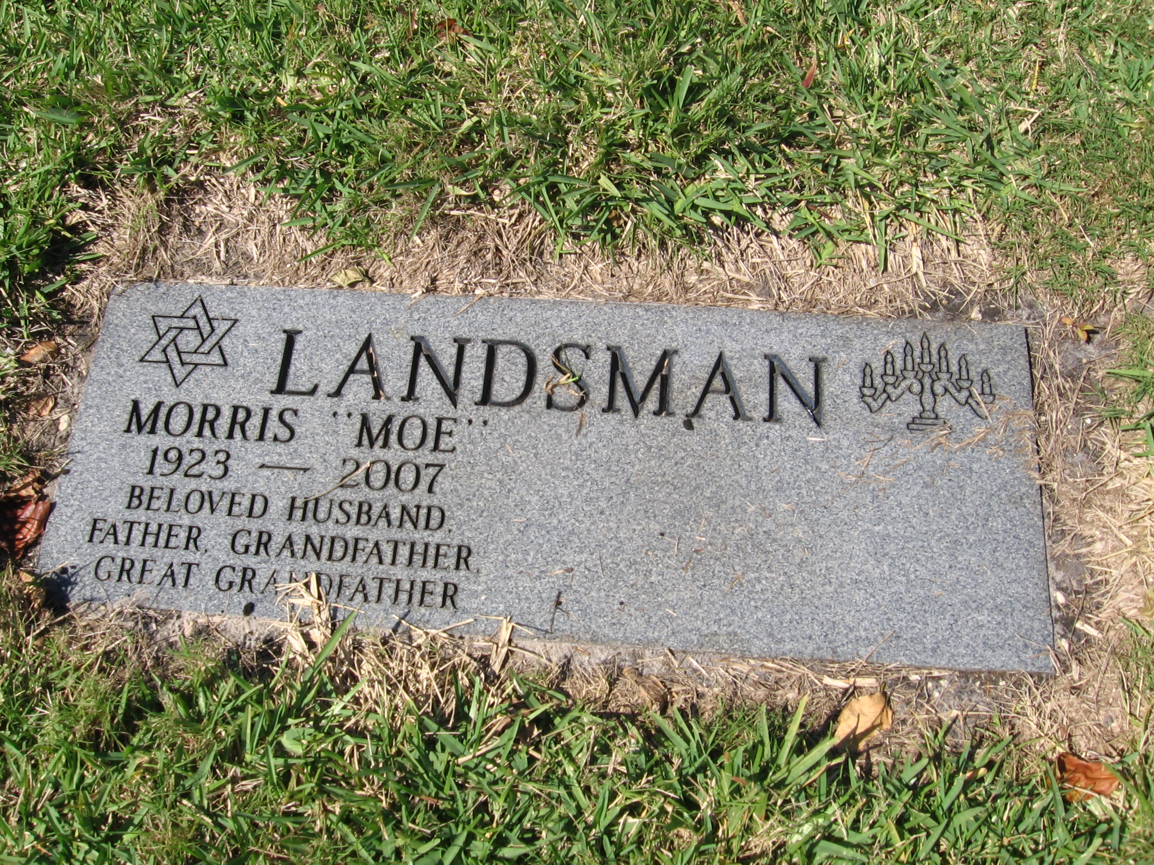 Morris "Moe" Landsman