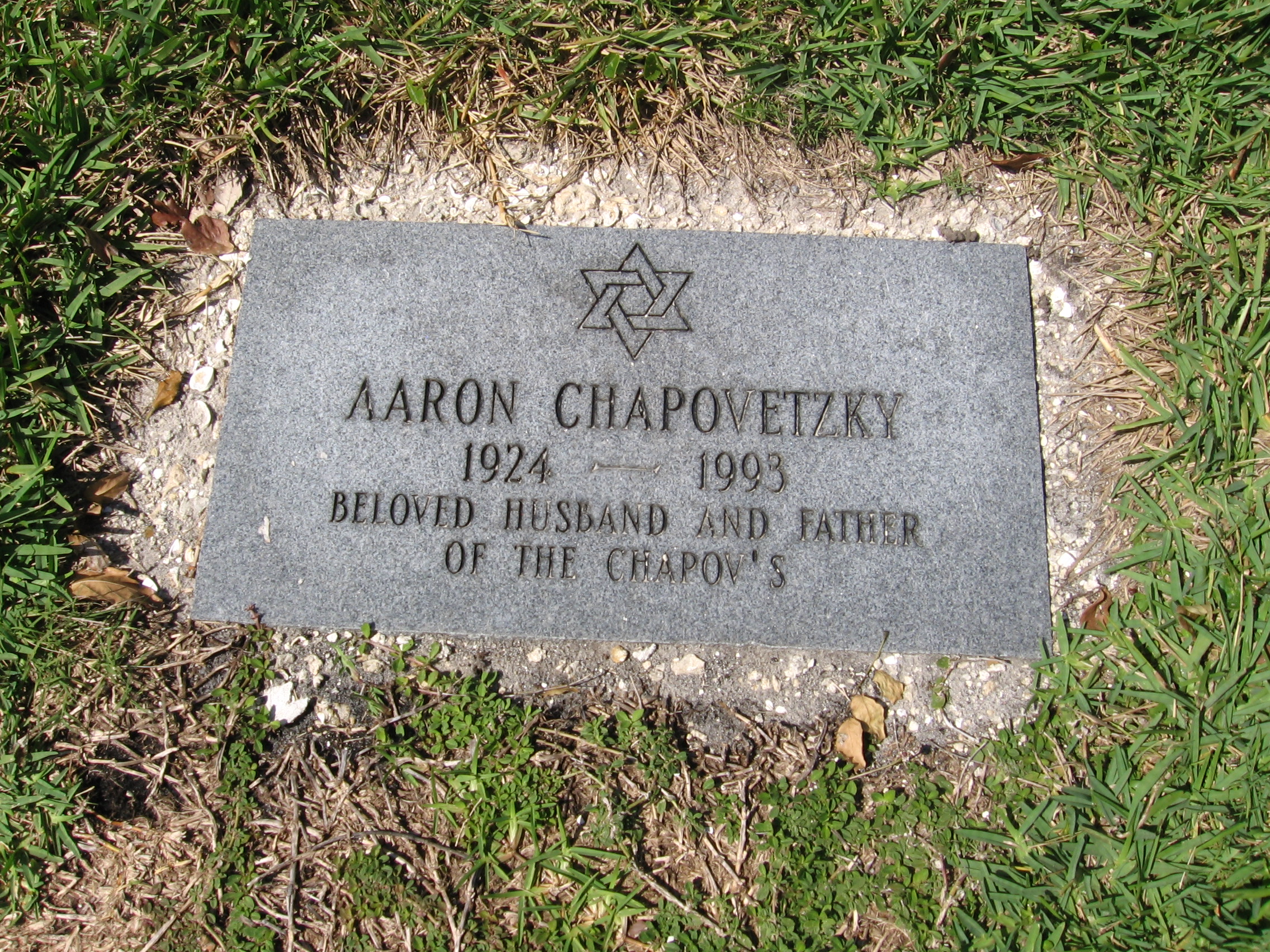 Aaron Chapovetzky