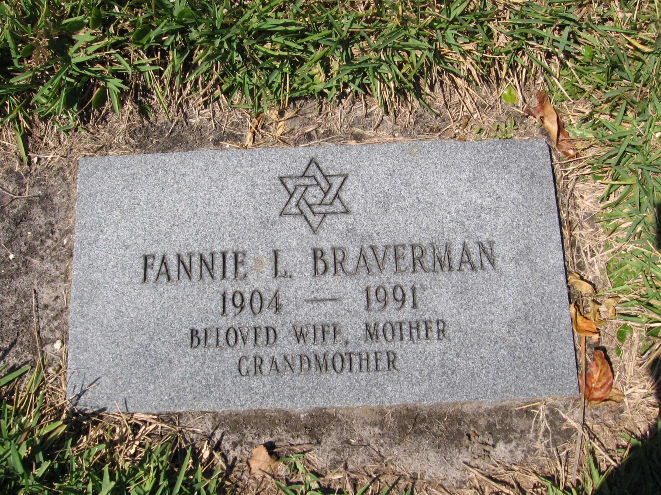 Fannie L Braverman