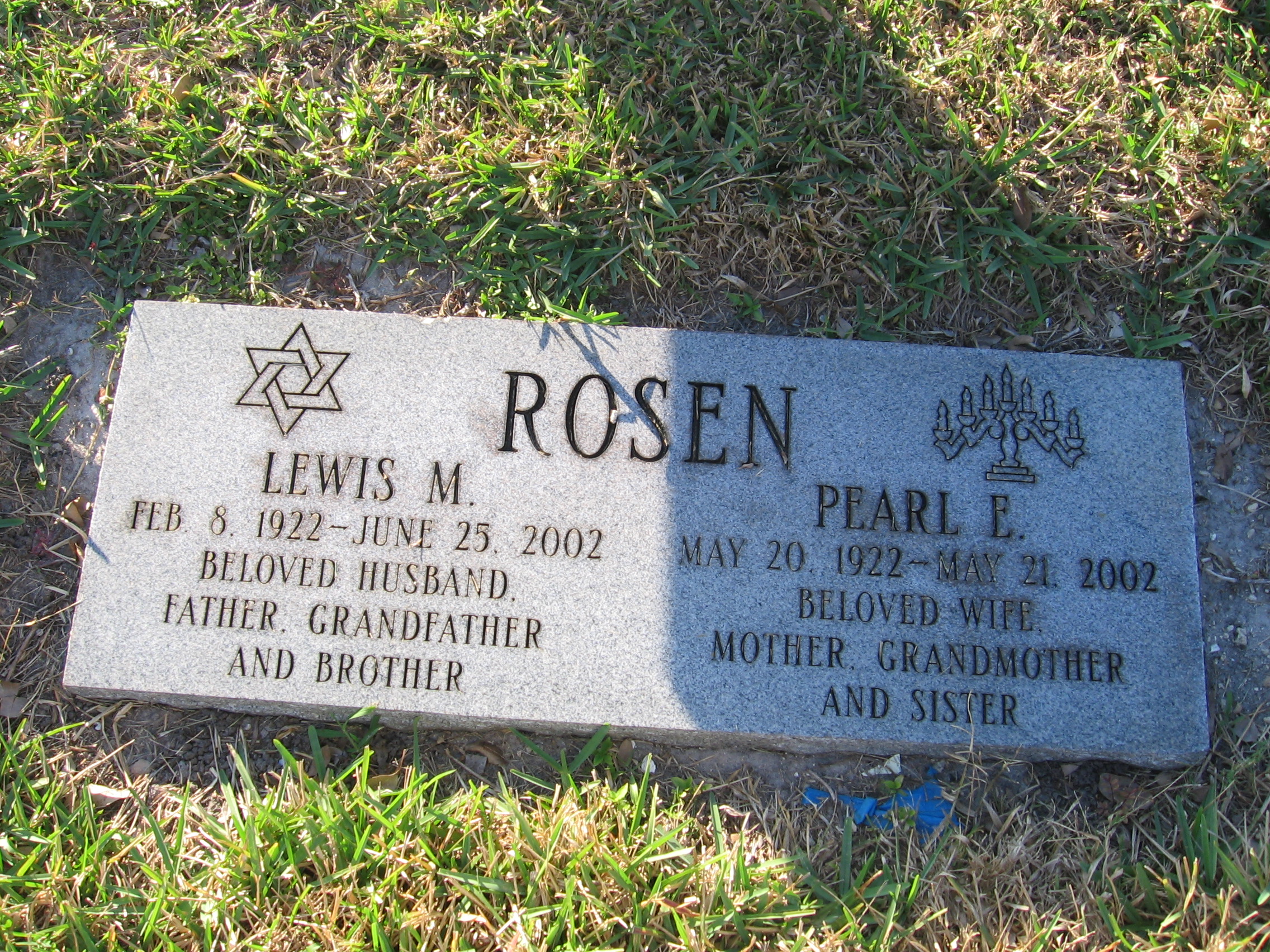 Pearl E Rosen