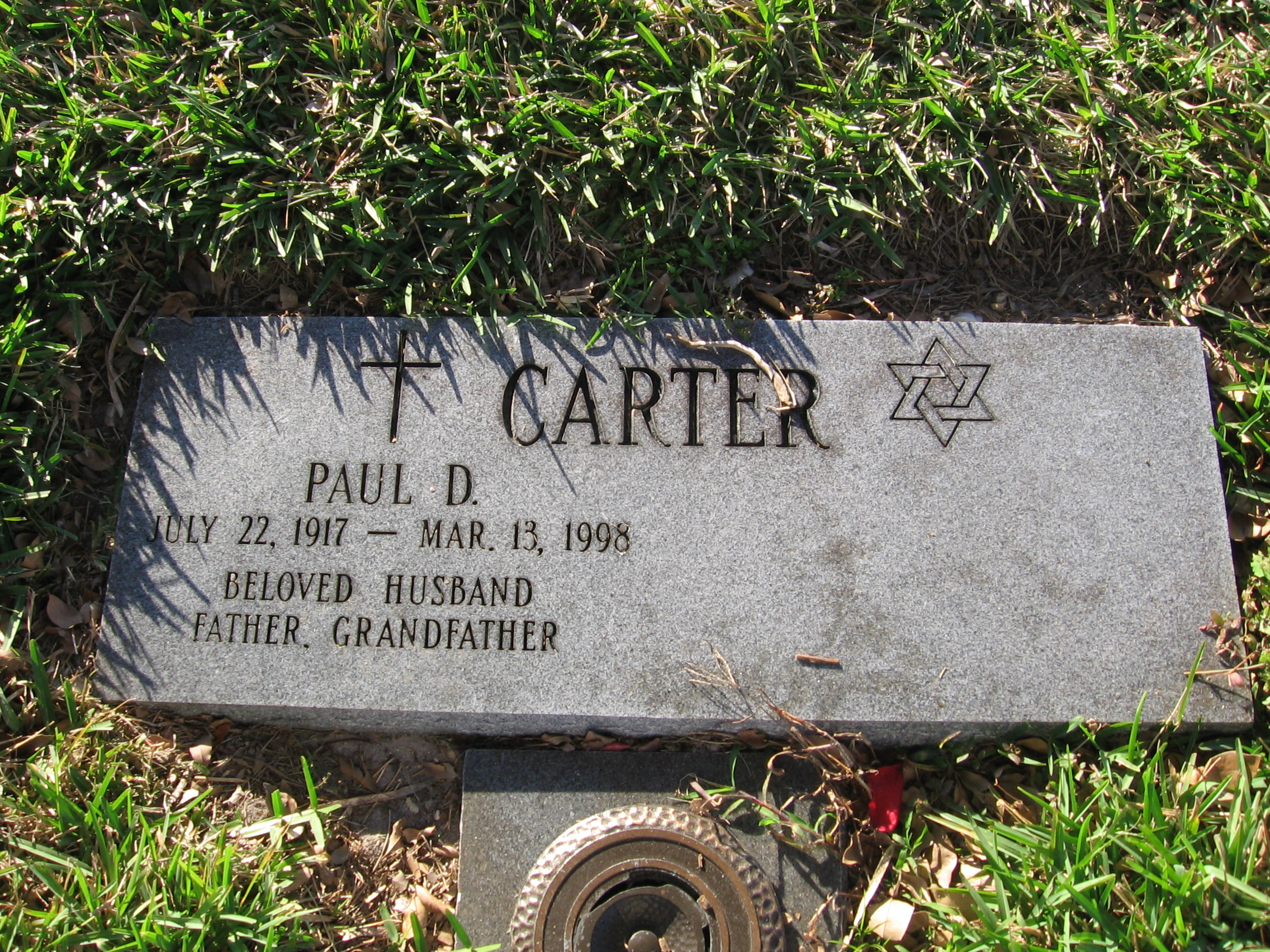 Paul D Carter