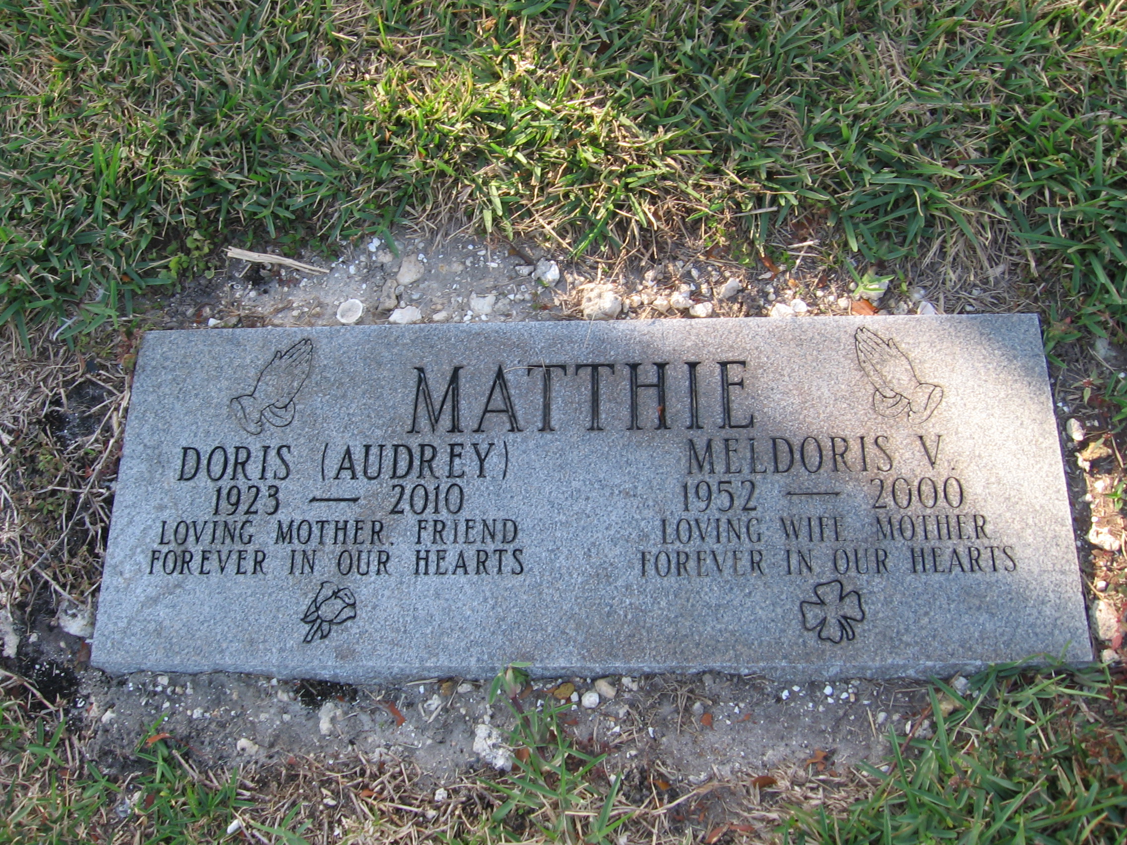 Doris Audrey Matthie