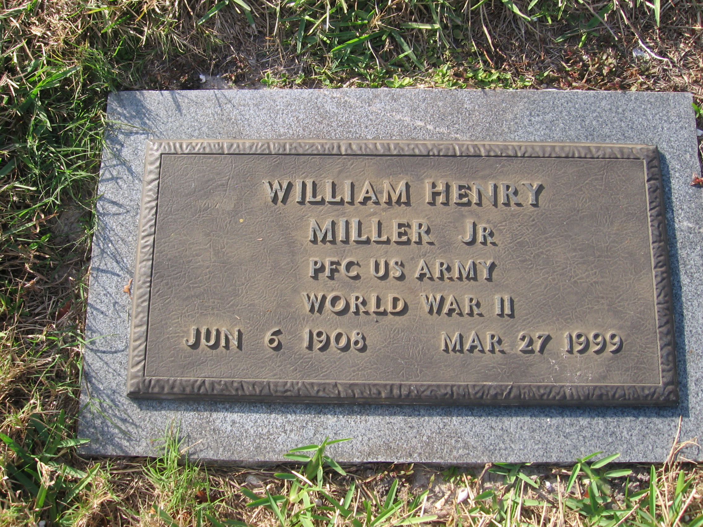 PFC William Henry, Jr