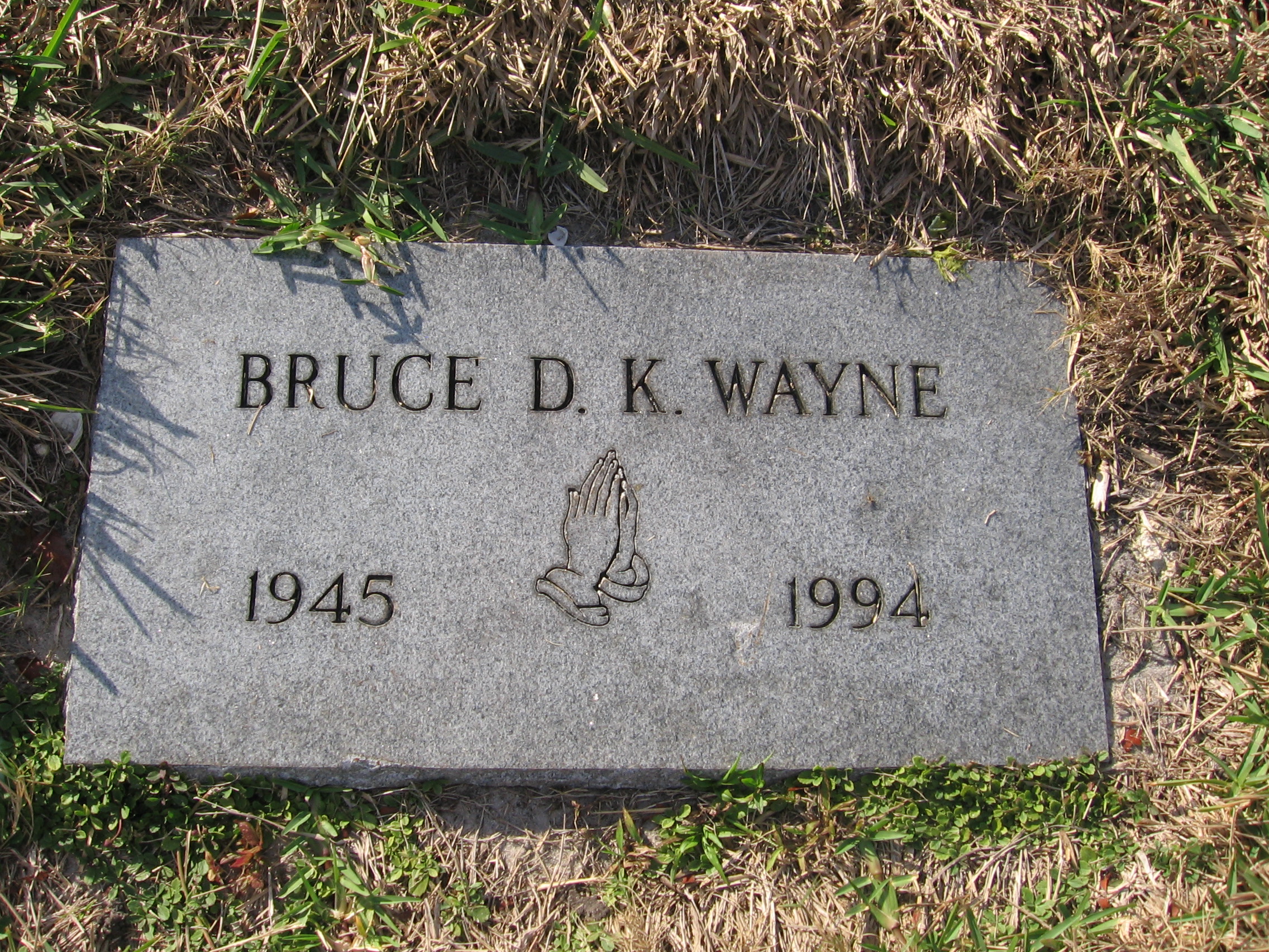 Bruce D K Wayne