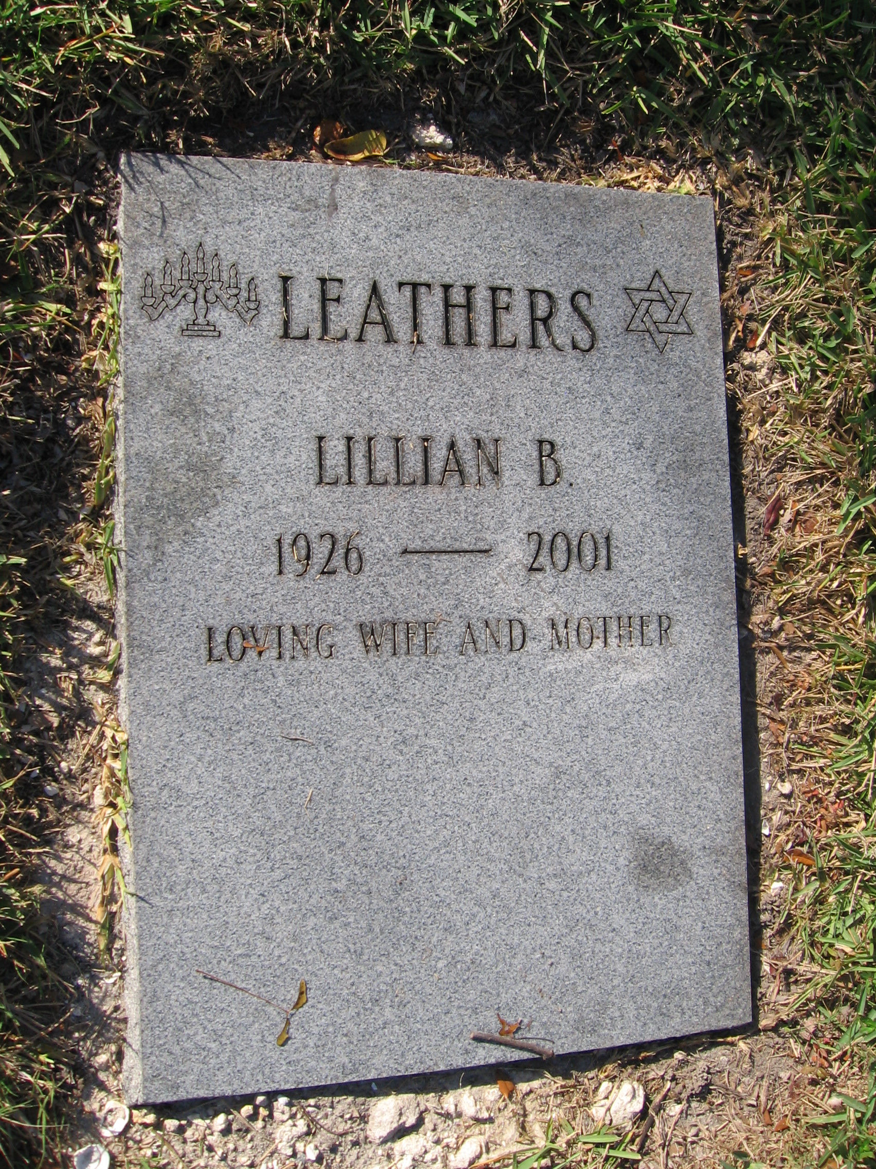 Lillian B Leathers