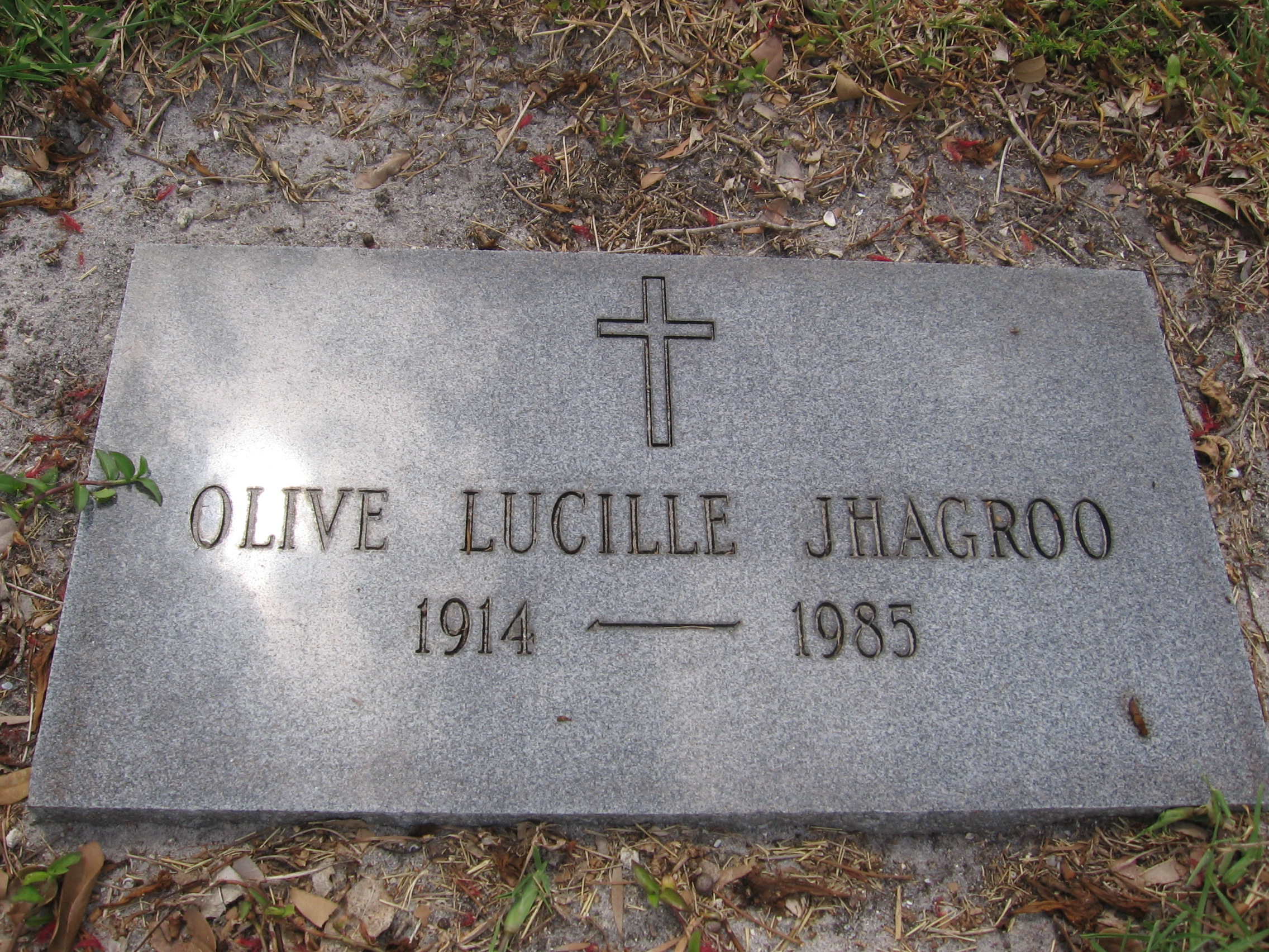 Olive Lucille Jhagroo