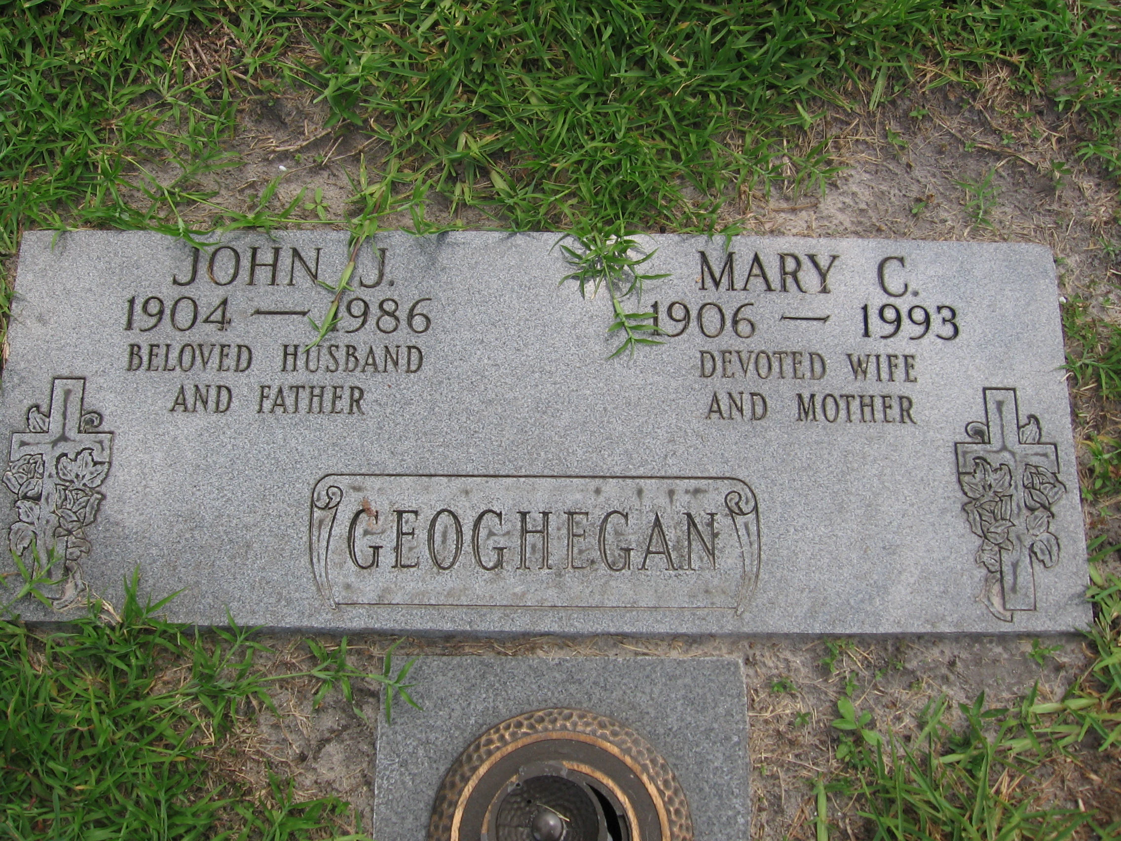 John J Geoghegan