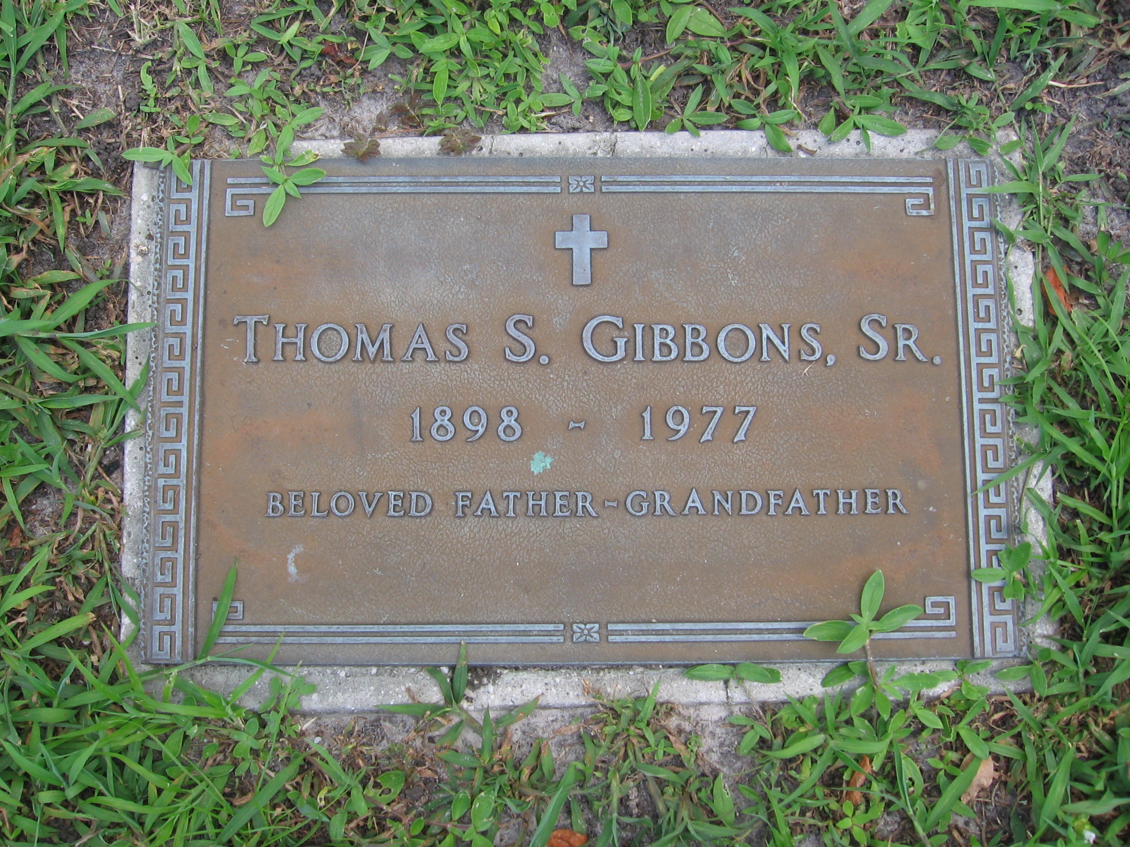 Thomas S Gibbons, Sr