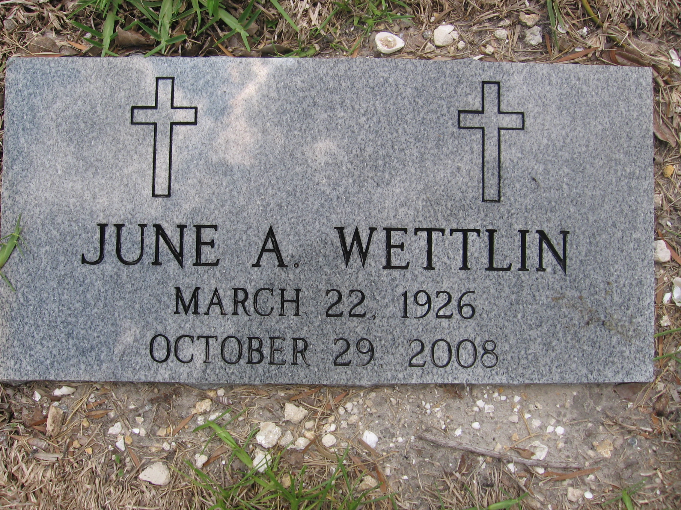 June A Wettlin