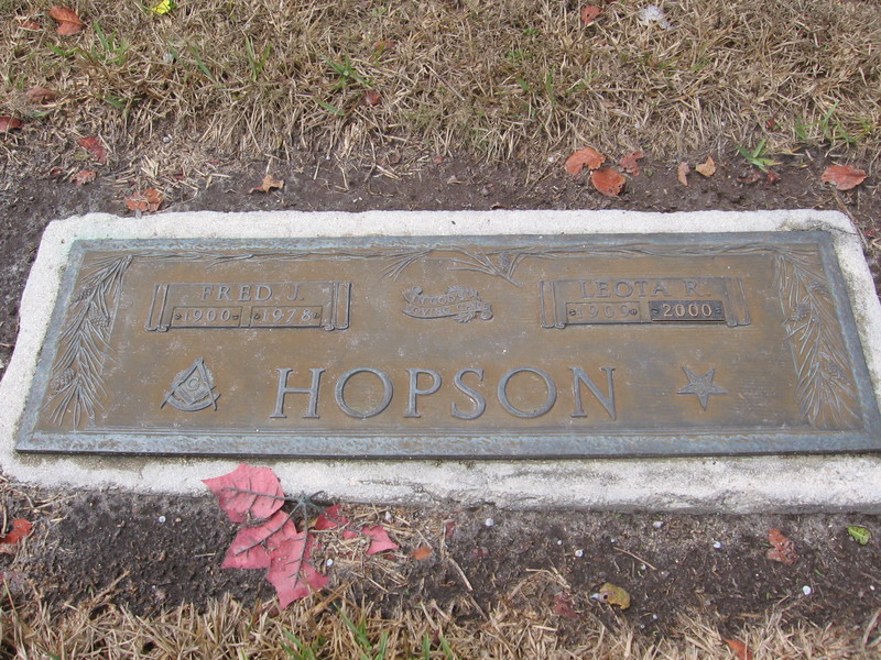 Fred J Hopson