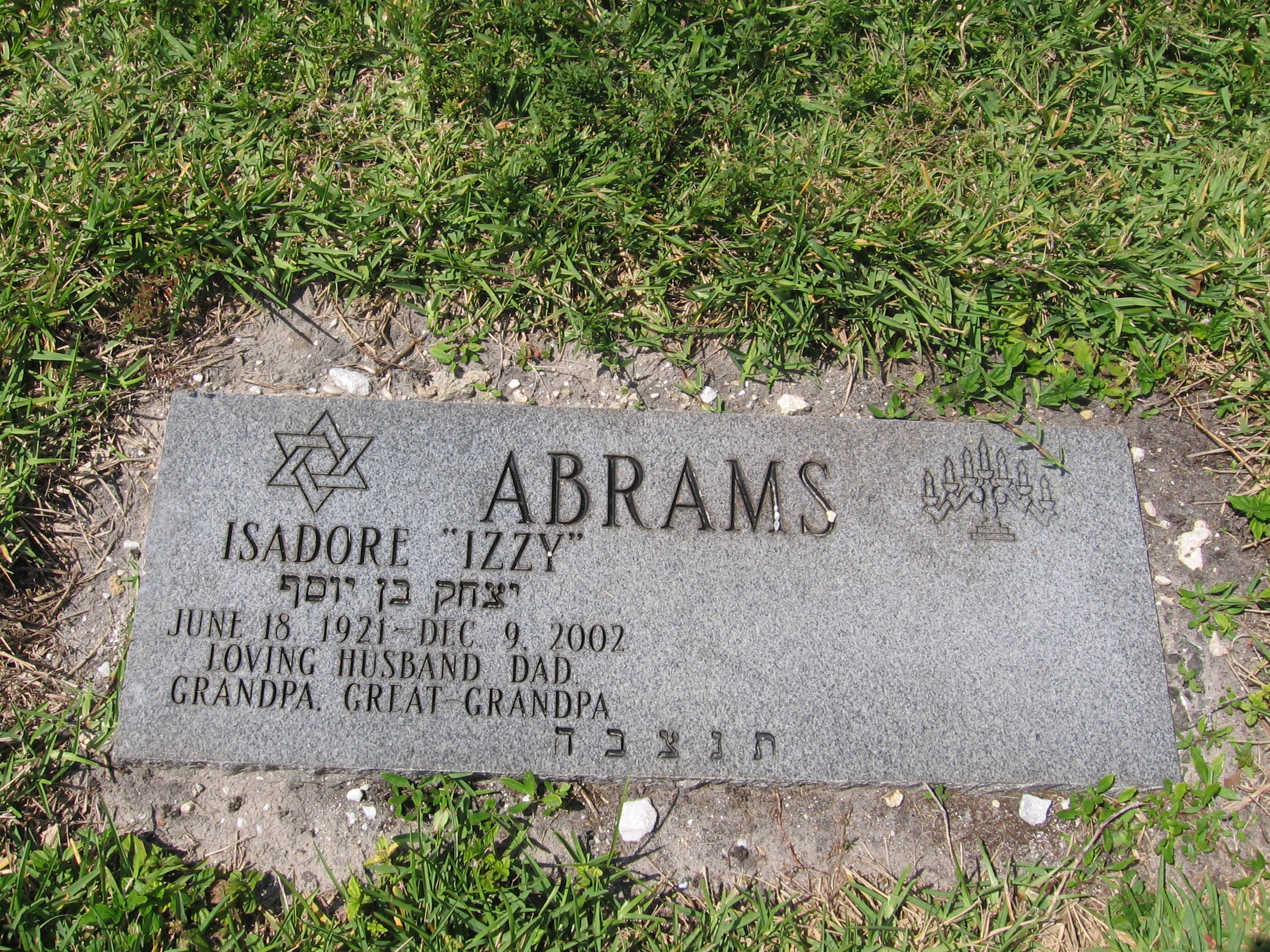 Isadore "Izzy" Abrams