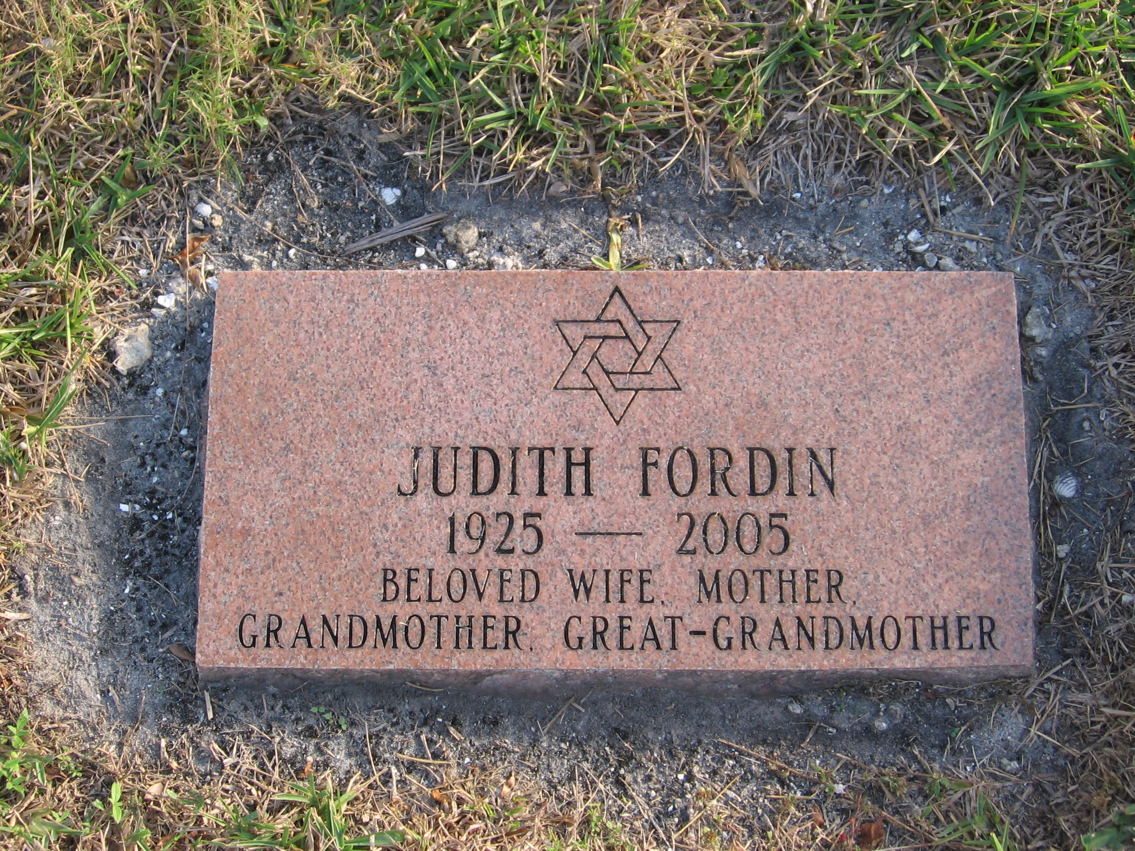 Judith Fordin