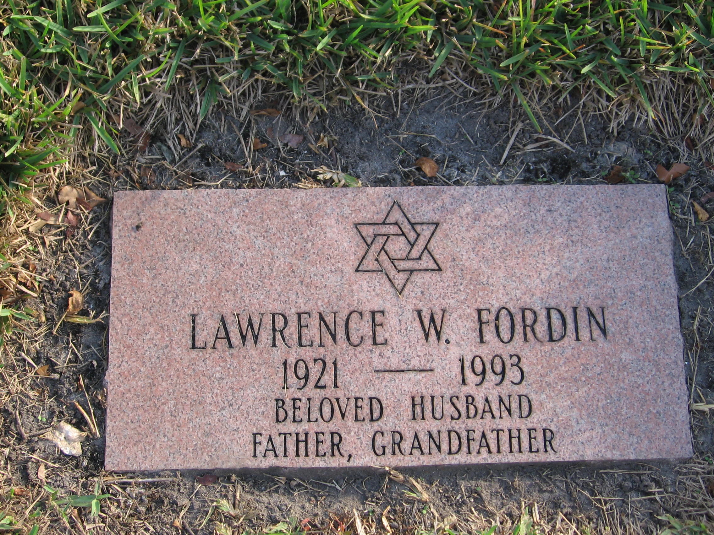 Lawrence W Fordin