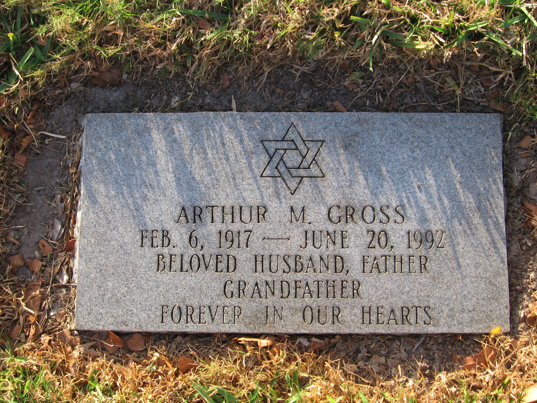 Arthur M Gross