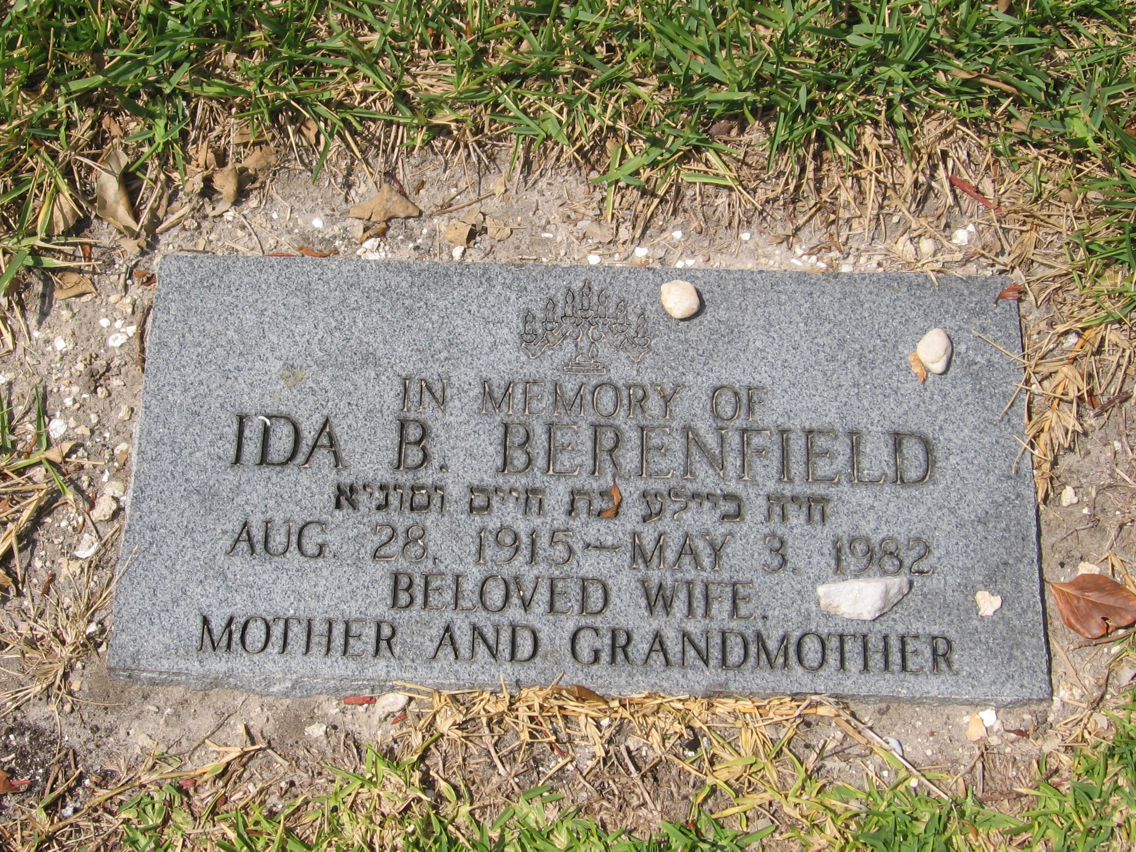 Ida B Berenfield