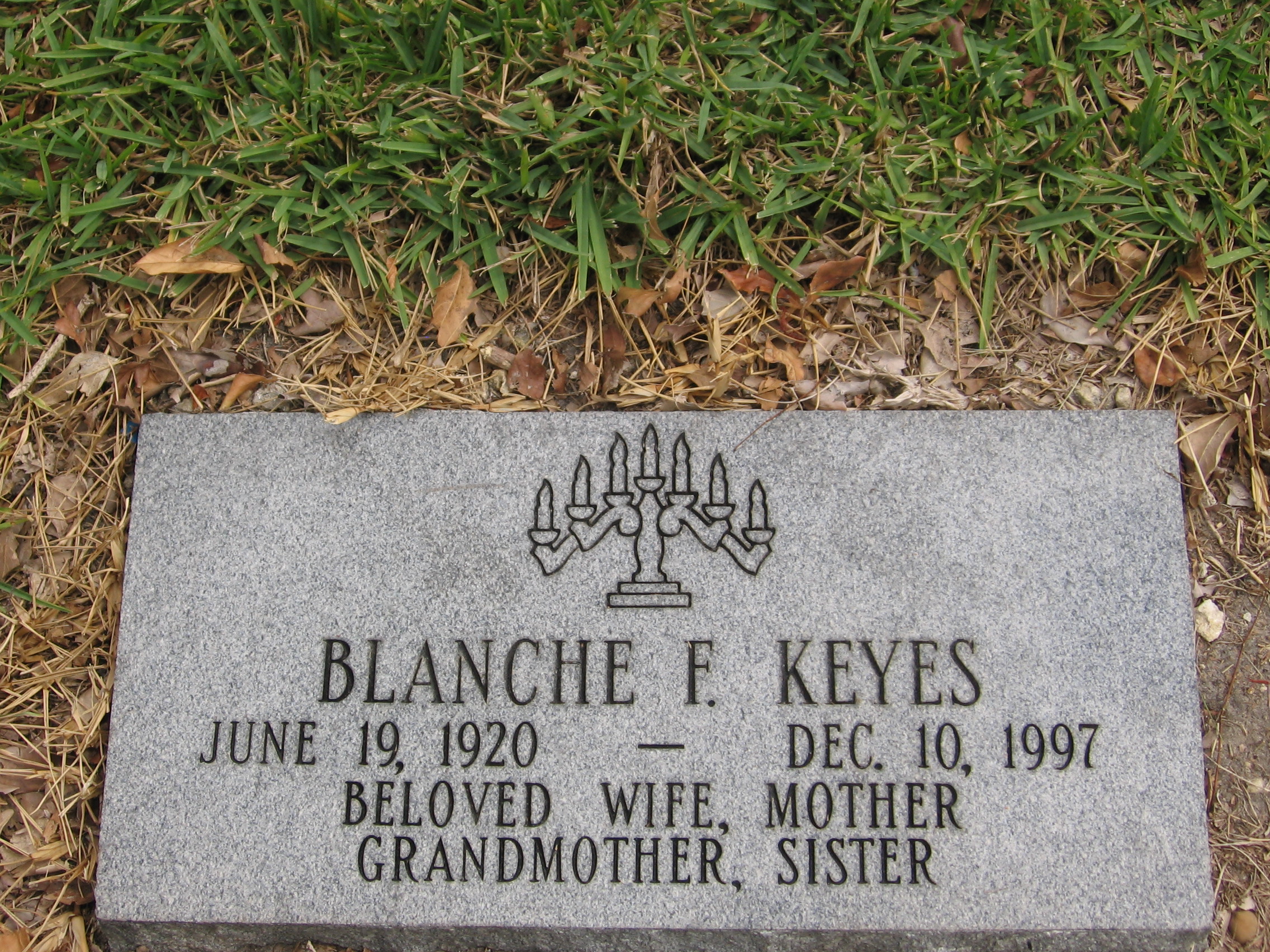 Blanche F Keyes
