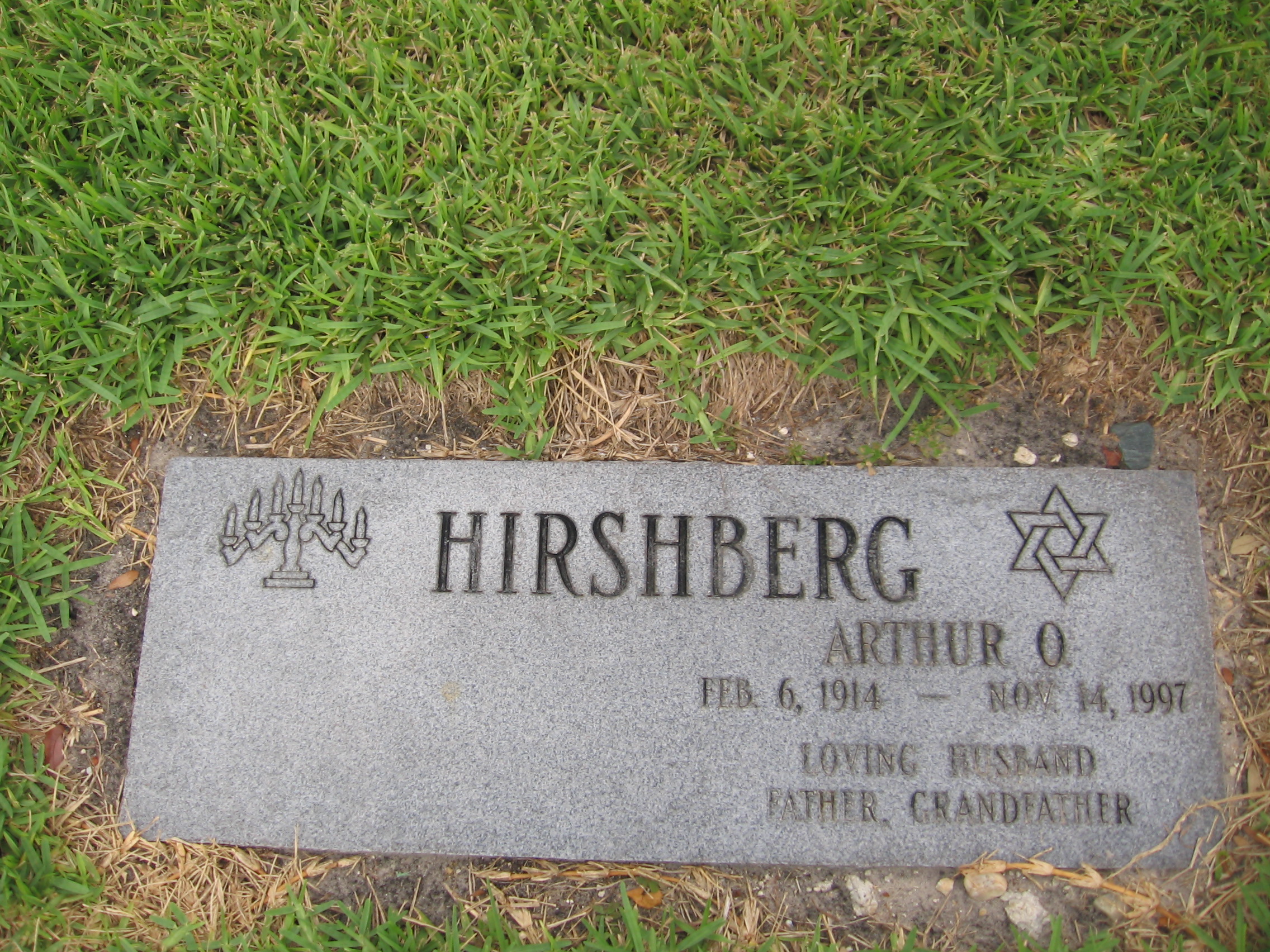Arthur O Hirshberg