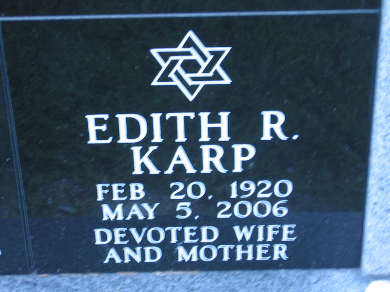 Edith R Karp