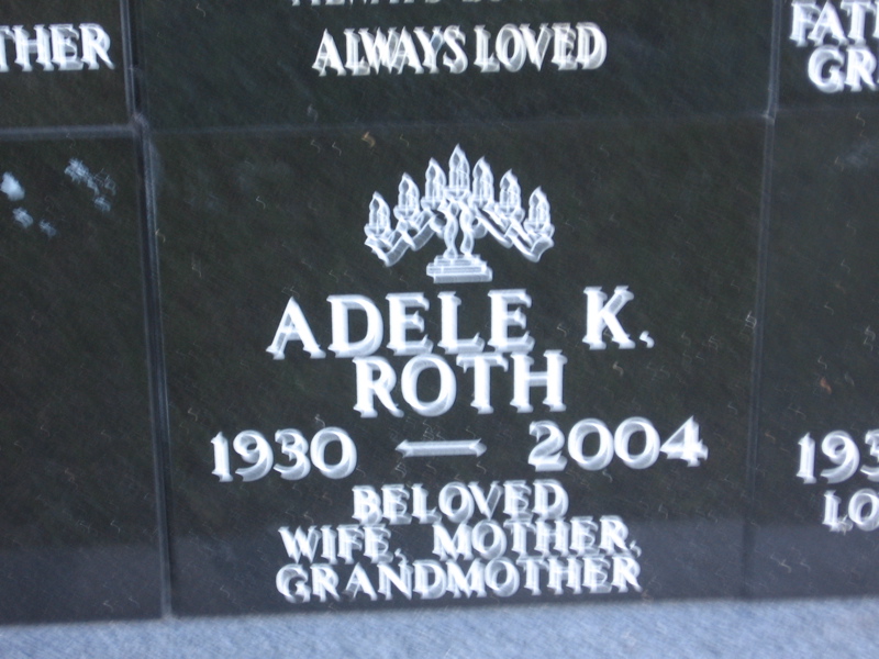 Adele K Roth